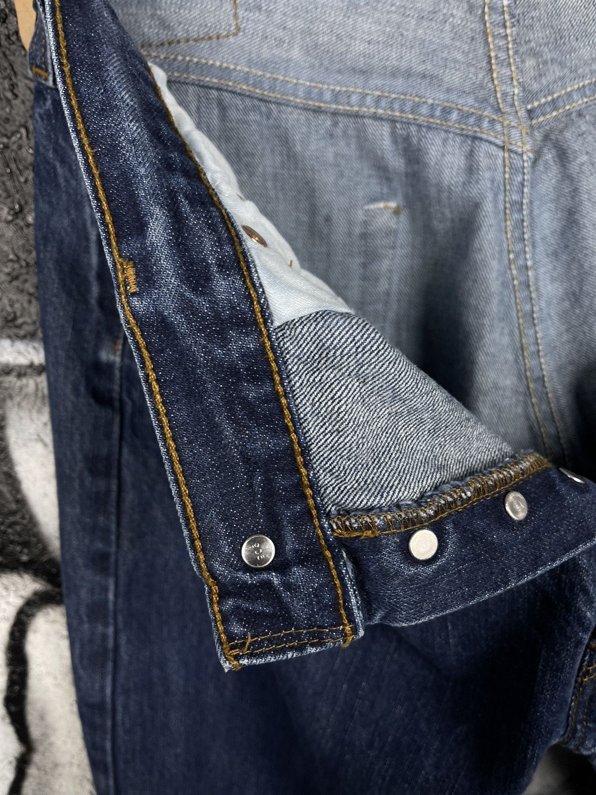 Levi's Levi’s 501 Vintage Navy Blue Denim Jeans Men’s Size W34 L32 Size US 34 / EU 50 - 14 Thumbnail