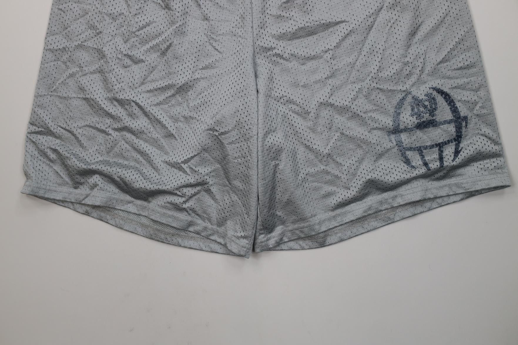 Adidas Adidas Notre Dame University Football Mesh Shorts Silver Size US 34 / EU 50 - 4 Thumbnail