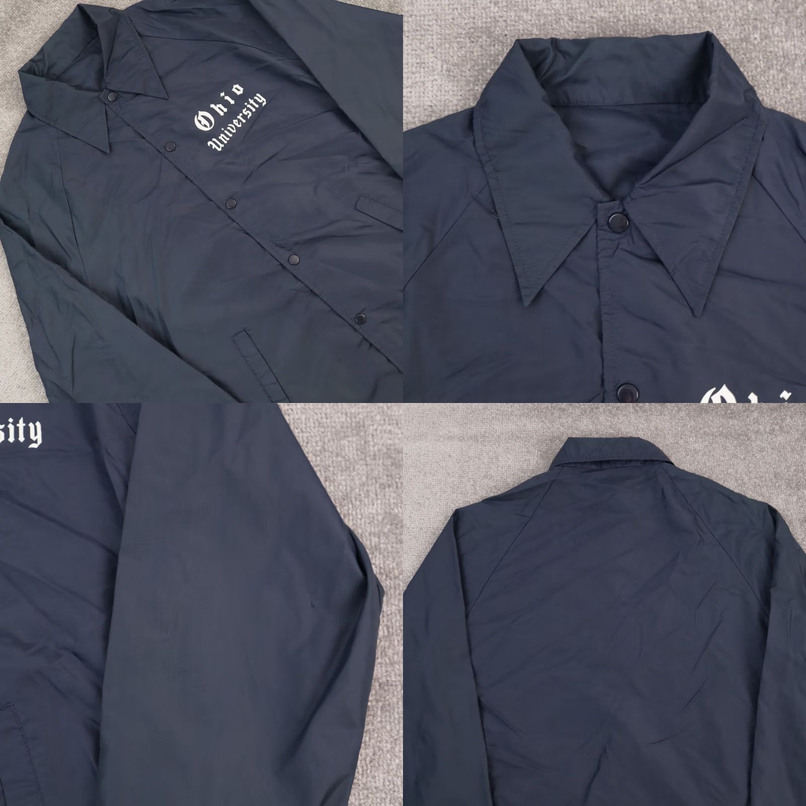 Vintage VINTAGE Ohio University XL Solid Blue 60/70s Champion Style Windbreaker Jacket Mens Size US XL / EU 56 / 4 - 8 Thumbnail