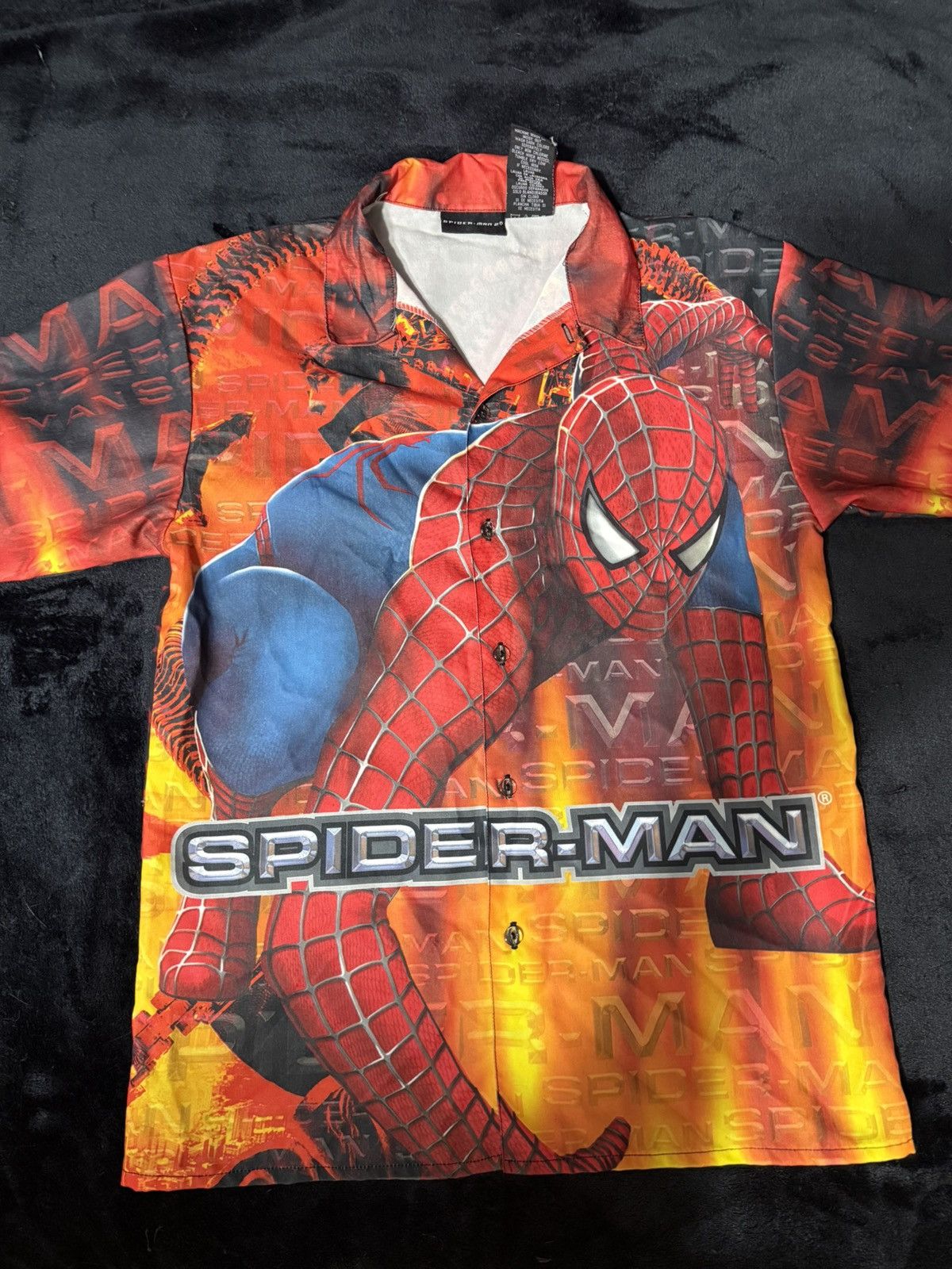 Other Spiderman 2 Spiderman and Doc Ock Button Up Size US L / EU 52-54 / 3 - 1 Thumbnail