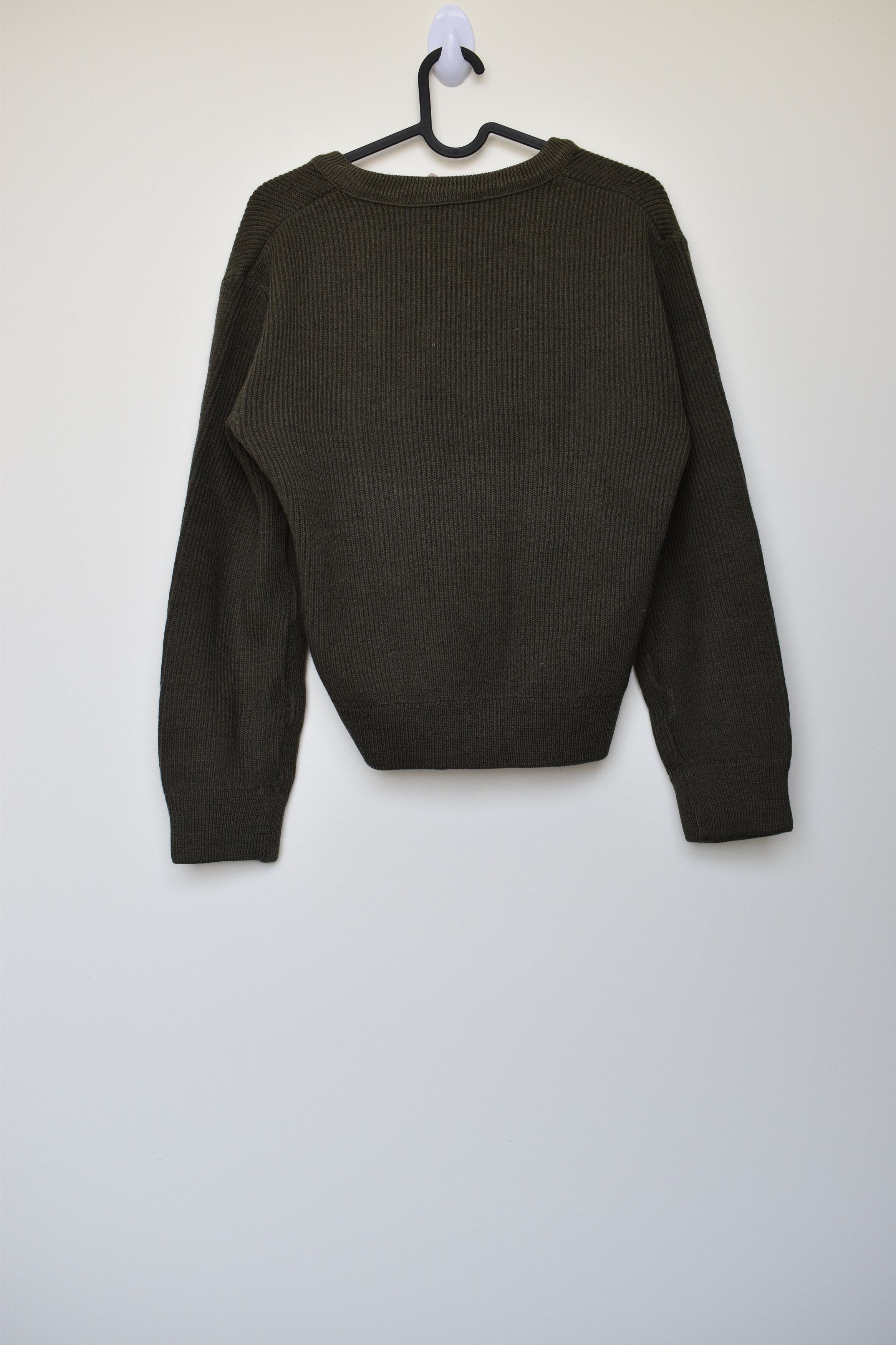 Vintage Vintage 1982 French Military MilSurp Wool Knit Sweater Size US S / EU 44-46 / 1 - 2 Thumbnail