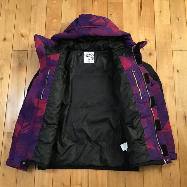 Bape BAPE Giant Purple camo puffer down jacket a bathing ape NIGO Size US S / EU 44-46 / 1 - 6 Thumbnail