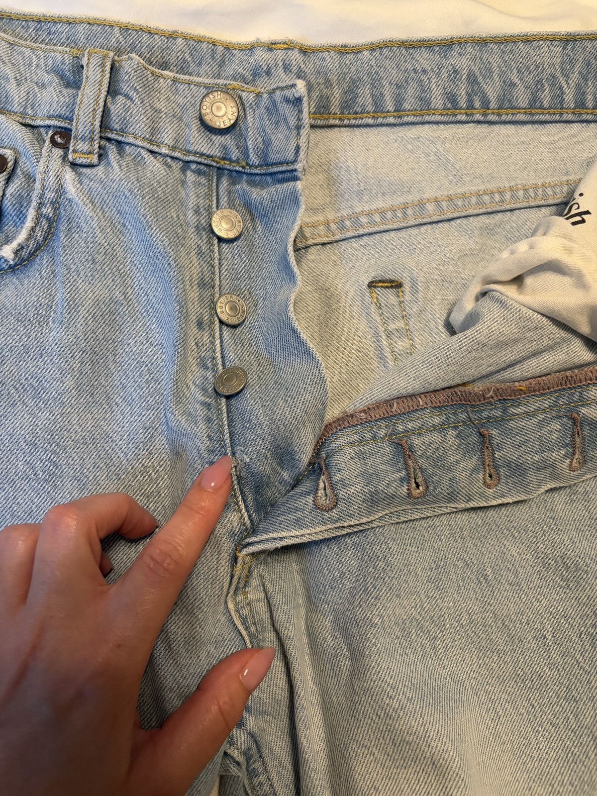 Boyish Boyish Jeans "The Billy" High Rise Skinny Size 27 | Sunrise Size 27" / US 4 / IT 40 - 4 Thumbnail