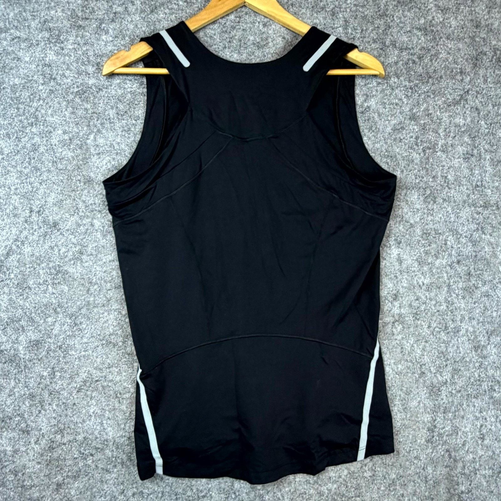 Asics Asics Running Tank Top Womens XL Black Stretch Lightweight Size XL / US 12-14 / IT 48-50 - 2 Thumbnail