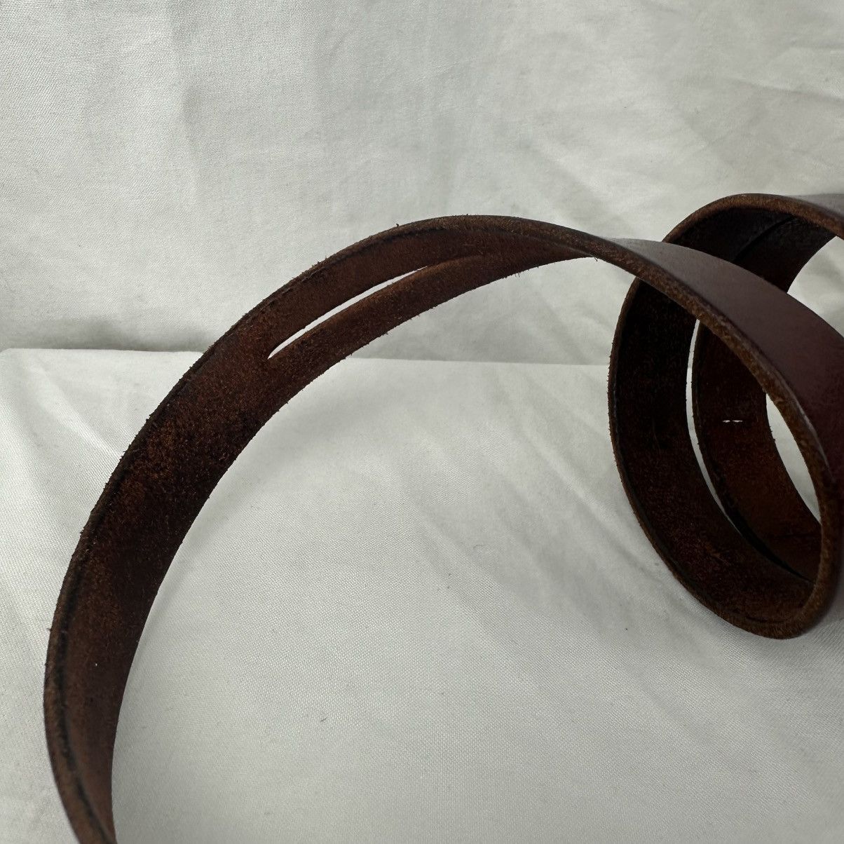 Ma+ MA+ Maurizio Amadei Long Leather Belt Cross Size ONE SIZE - 5 Thumbnail