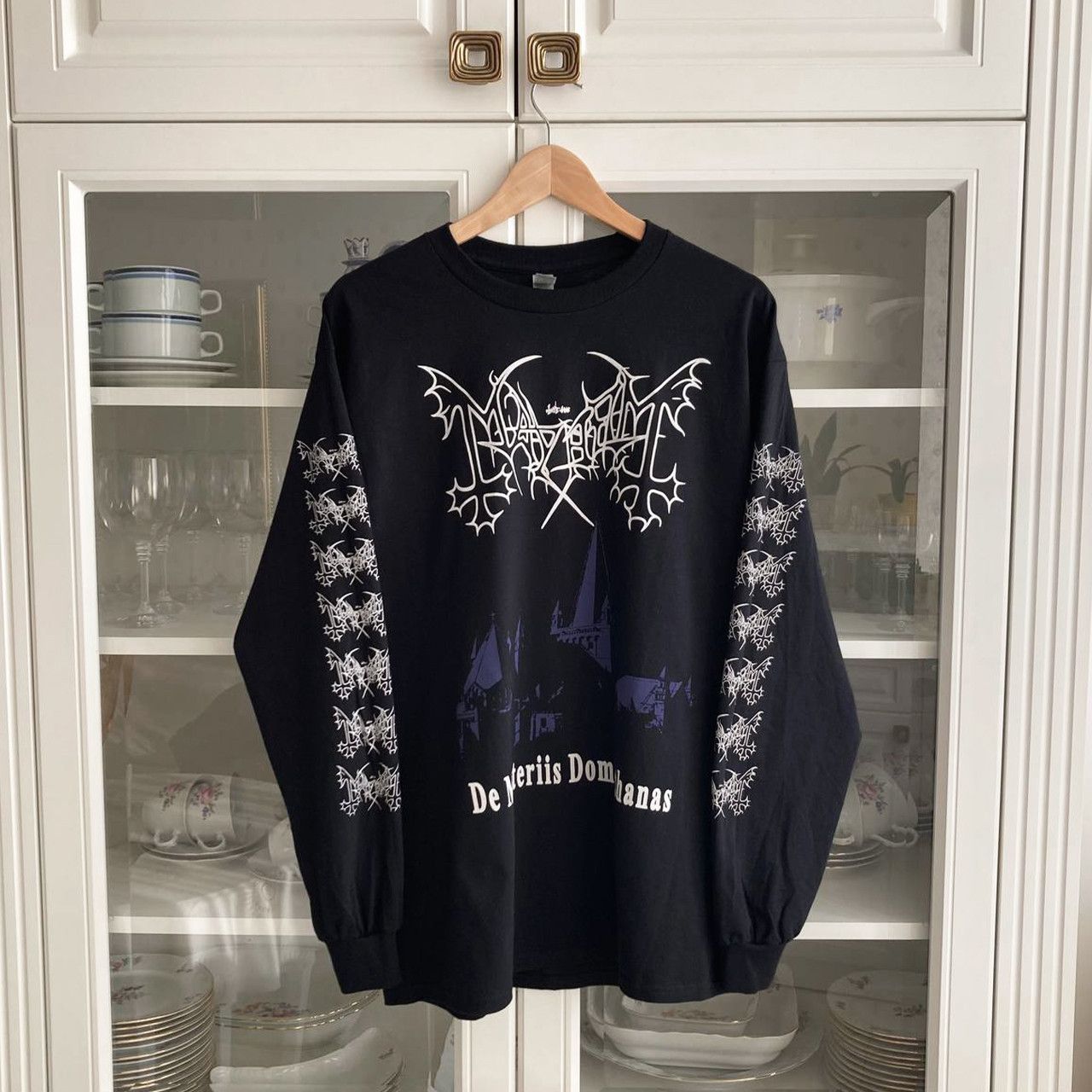Band Tees Long Sleeve Mayhem - De Mysteriis Dom Sathanas / black metal Size US L / EU 52-54 / 3 - 1 Thumbnail