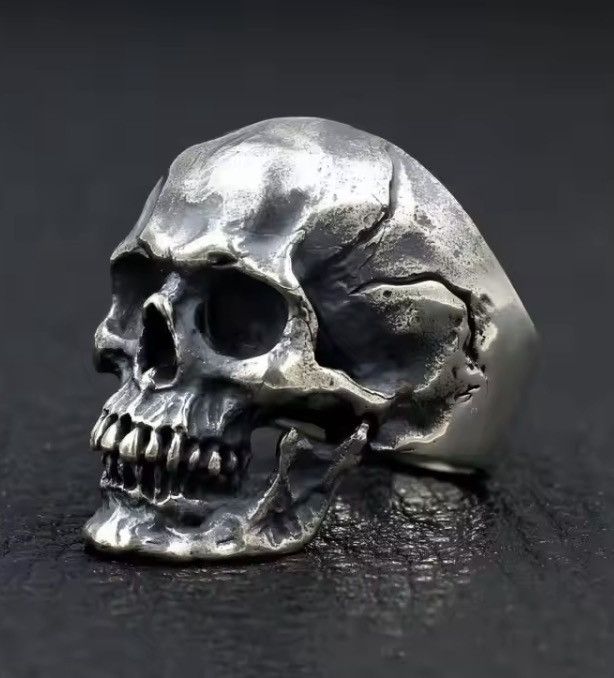 Jewelry Retro Style Personality Skull Ring ( size 7-13 ) Size ONE SIZE - 3 Thumbnail