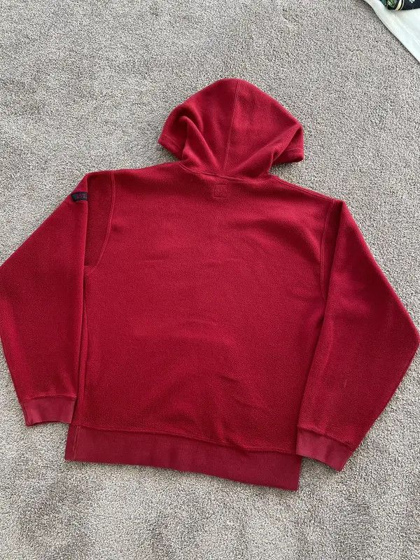 Gap × Vintage Early 2000s Gap Simple Fleece Logo Hoodie Size US S / EU 44-46 / 1 - 4 Thumbnail