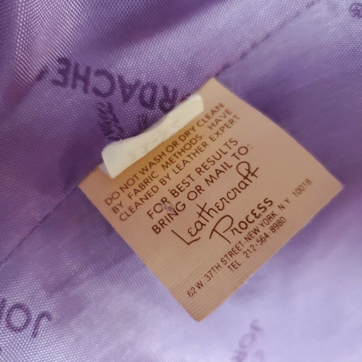 Jordache VTG Jordache Suede Leather Jacket Womens M Purple Retro 70s Boho Western Blazer Jacket Size M / US 6-8 / IT 42-44 - 4 Thumbnail