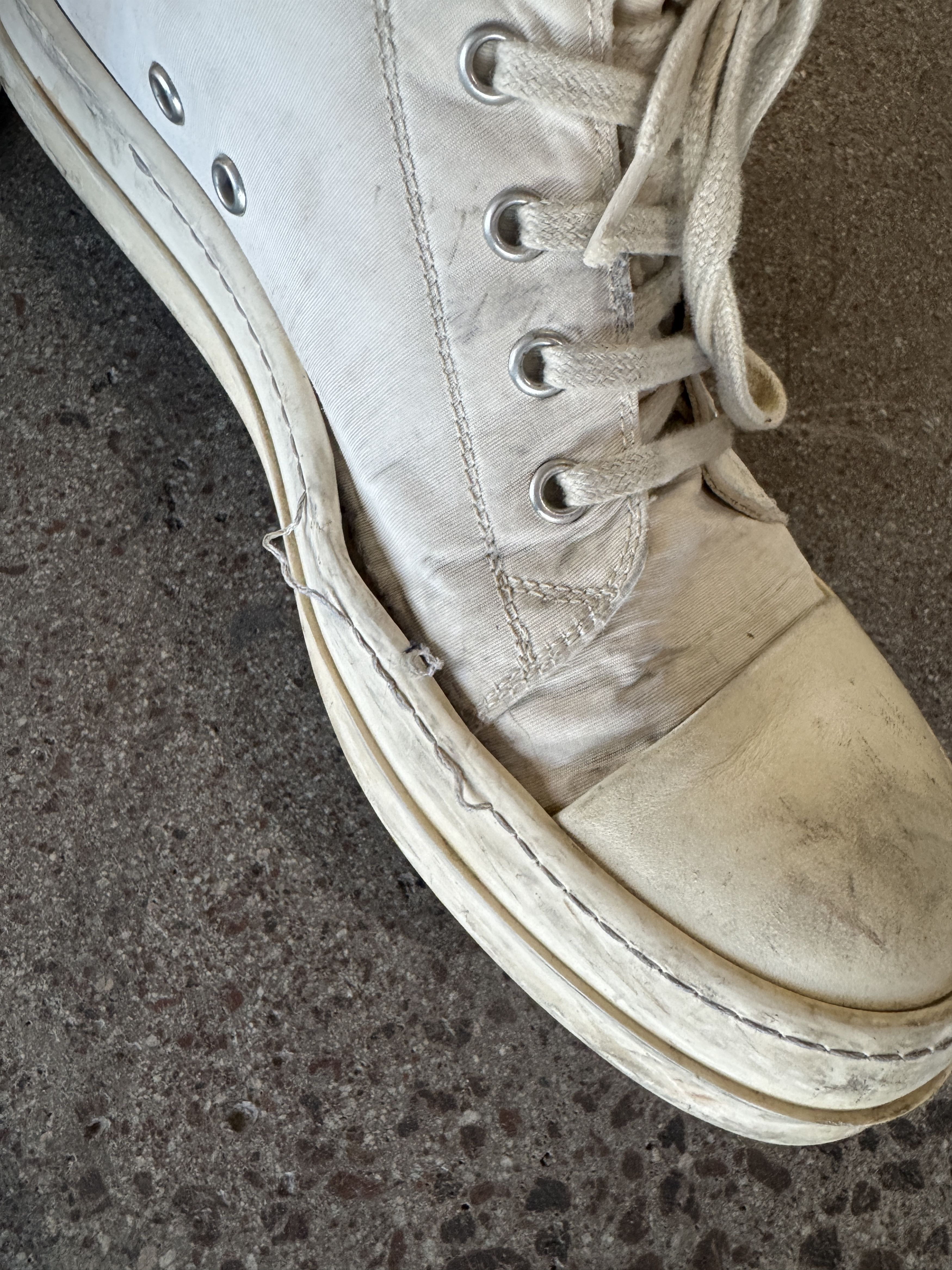 Rick Owens Low Top Ramones Size US 8.5 / EU 41-42 - 4 Thumbnail