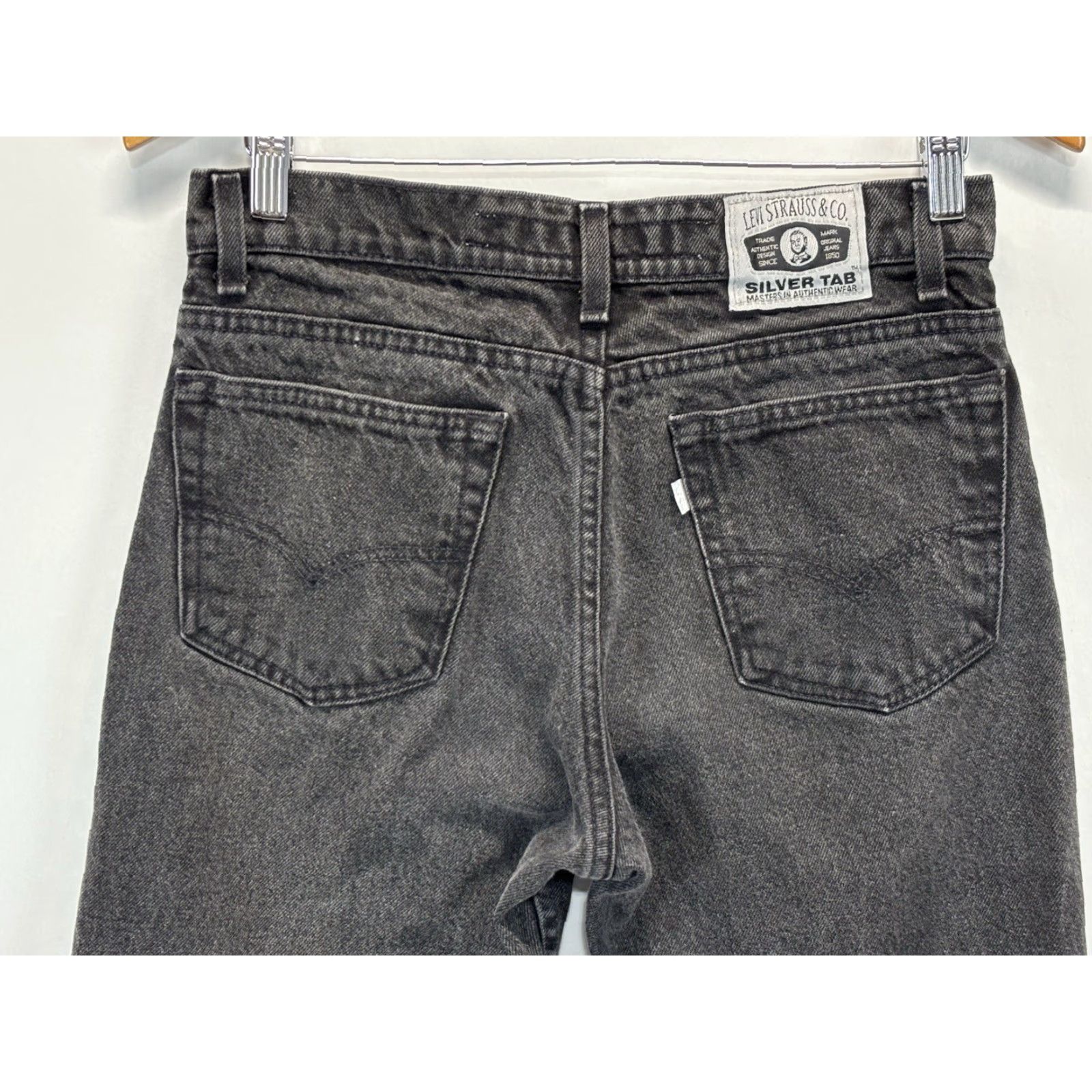 Levi's VINTAGE Levi's 512 Jeans - Jeans - Men - 30x27 / 32x34 - Black - 90s Made USA - Straight Fit Size US 30 / EU 46 - 4 Thumbnail