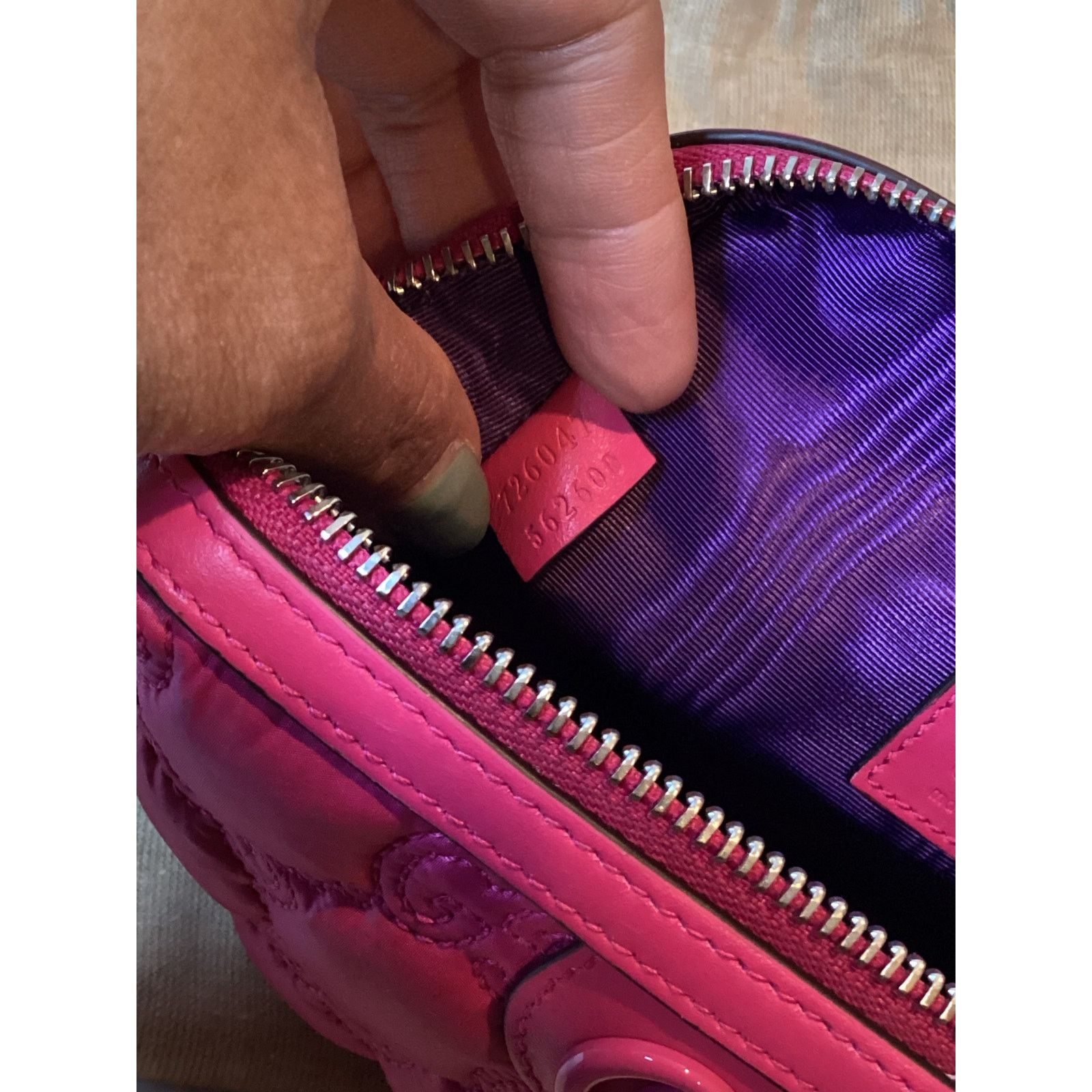 Gucci AUTHENTIC GUCCI GG Matelassé beauty case with dust bag Size ONE SIZE - 4 Thumbnail