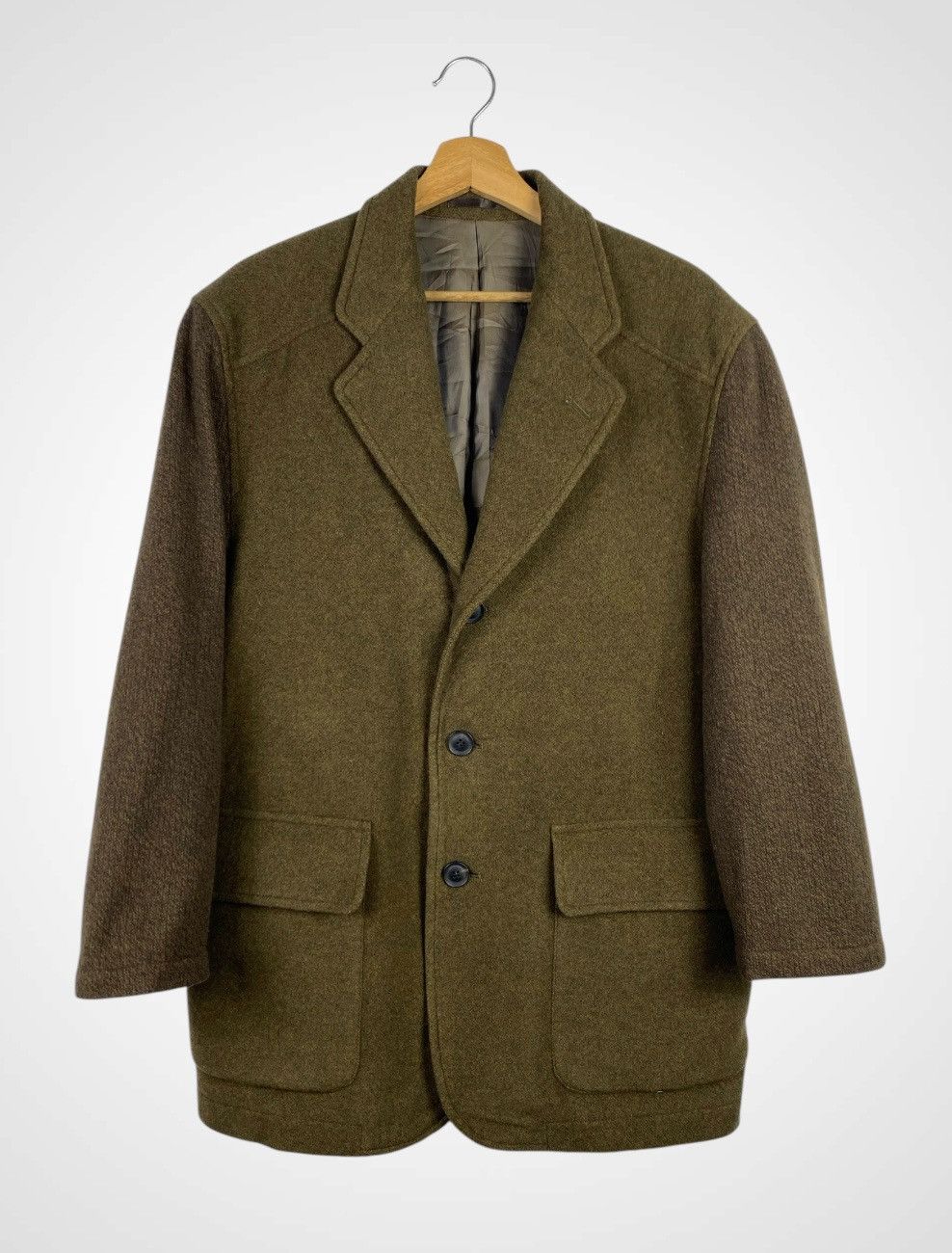 Christian Dior Monsieur Vintage 90s Christian Dior Monsieur Buttons Wool Jacket Size US L / EU 52-54 / 3 - 1 Thumbnail
