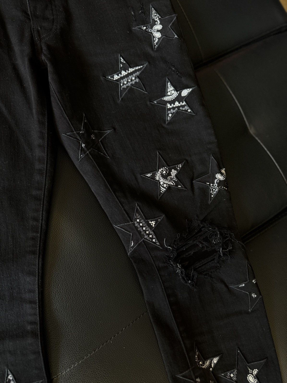 Amiri Amiri Black STAR Jeans Black Patch Size 30 Flawless 🧼 Size US 30 / EU 46 - 5 Thumbnail