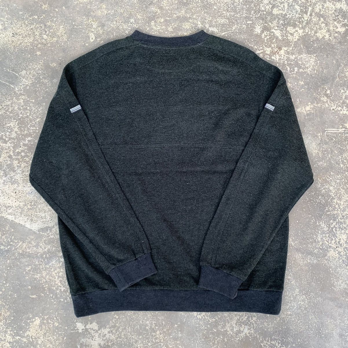 Ellesse × Vintage Vintage 90s Wool Ellesse Sweatshirt Embroidered Logo Size US L / EU 52-54 / 3 - 3 Thumbnail