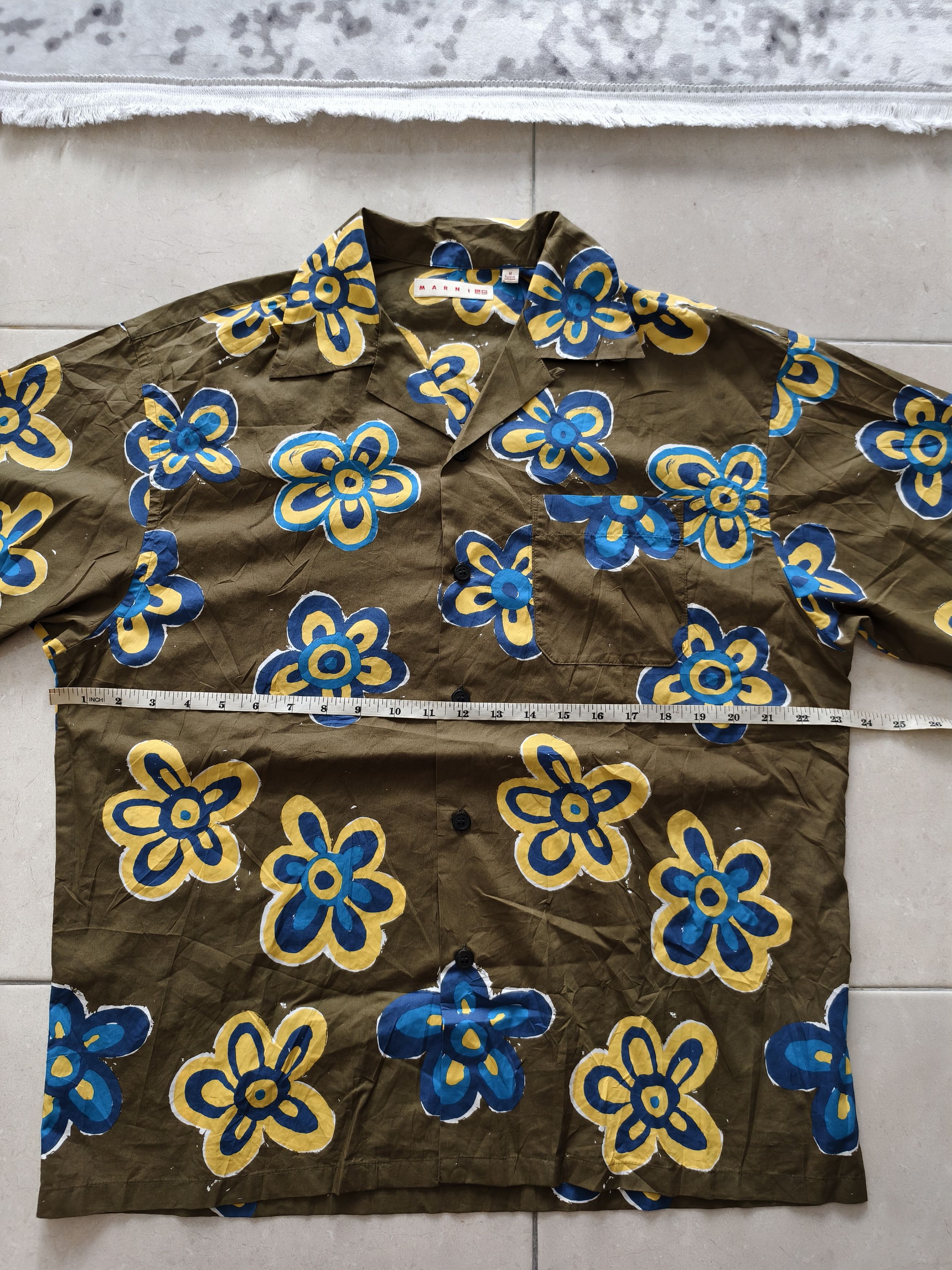 Marni × Uniqlo 🔥STEALS🔥Very Rare Marni Uniqlo Hawaii Pocket Shirt Size US M / EU 48-50 / 2 - 8 Thumbnail
