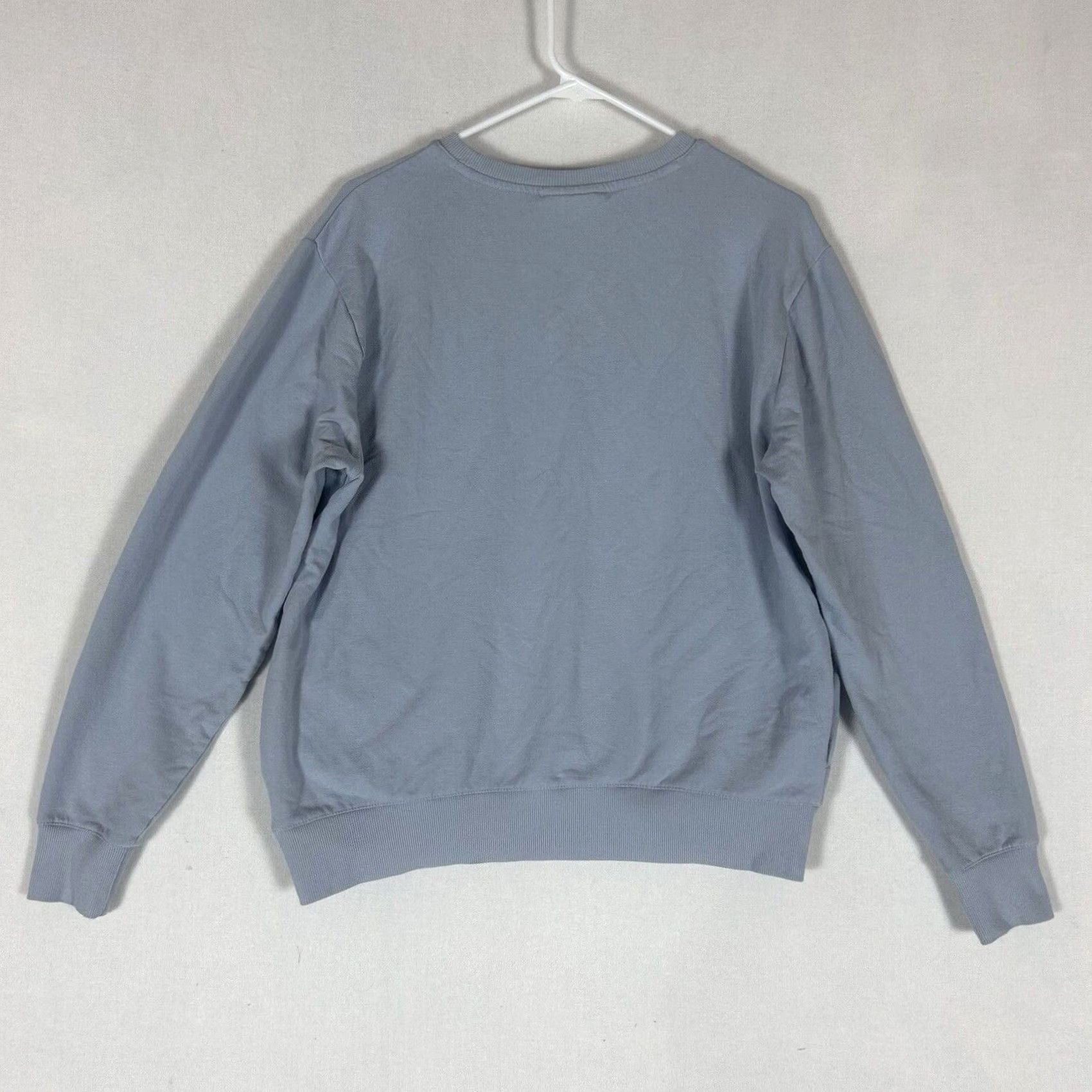 Fila FILA Mens Classic Sweatshirt Size L Blue Long Sleeve Pullover Pockets Casual Size US L / EU 52-54 / 3 - 6 Thumbnail