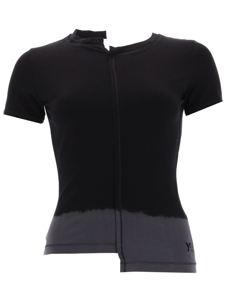 Y-3 Y-3 "DIP DYE" T-SHIRT - BLACK Size S / US 4 / IT 40 - 1 Thumbnail