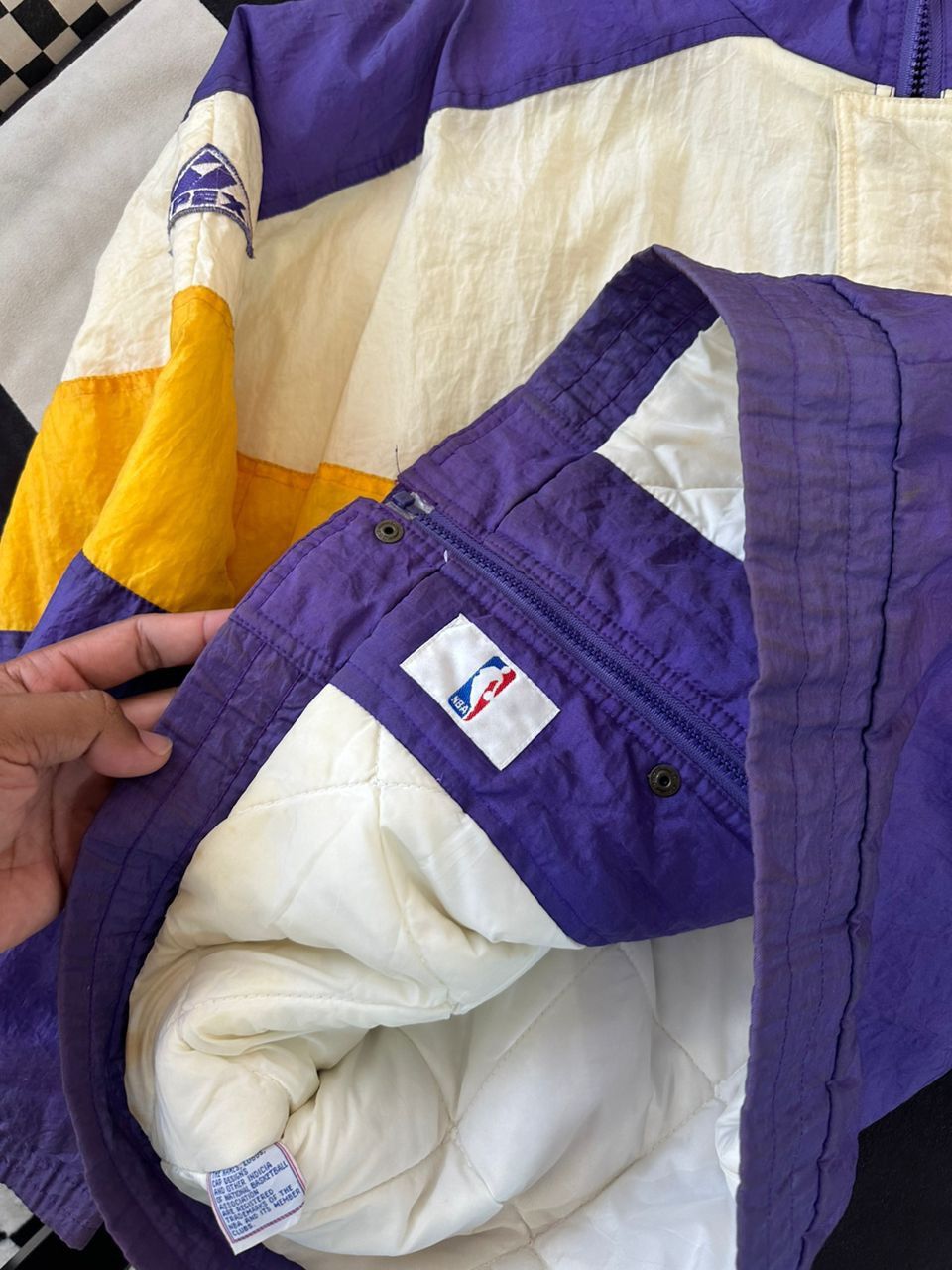 Apex One × NBA × Vintage VINTAGE APEX ONE NBA LAKERS JACKET Size US M / EU 48-50 / 2 - 7 Thumbnail