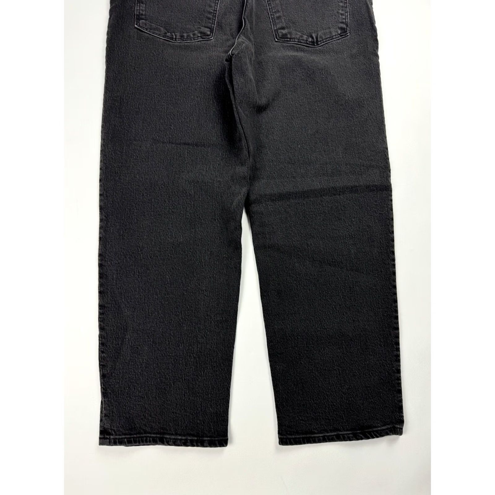 Madewell VINTAGE Madewell The Perfect Cropped Jeans Women 31 Black NWT Size 24" / US 00 / IT 34 - 4 Thumbnail