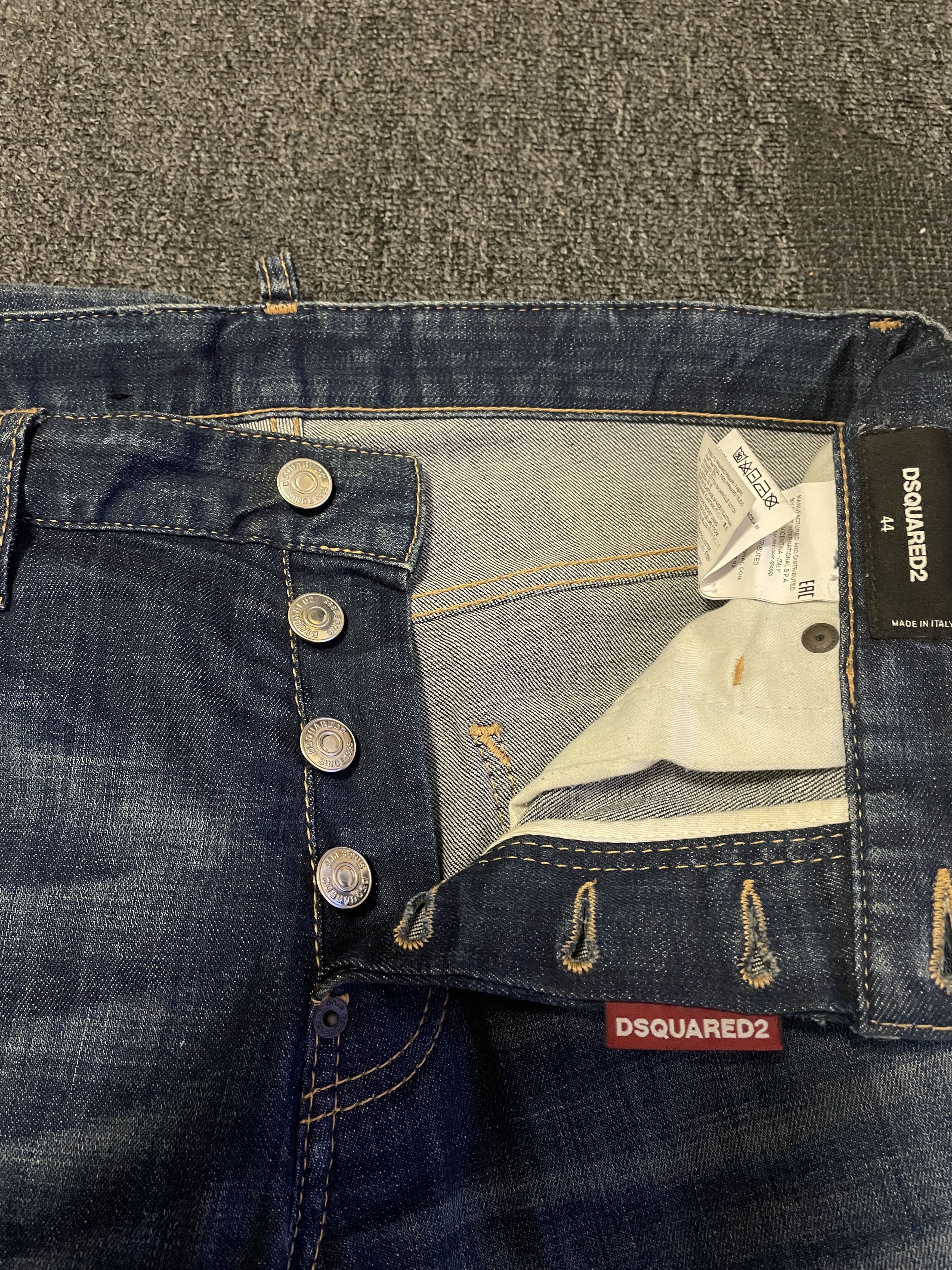 Dsquared2 Dsquared2 men's jeans size 44/M Size US 28 / EU 44 - 6 Thumbnail