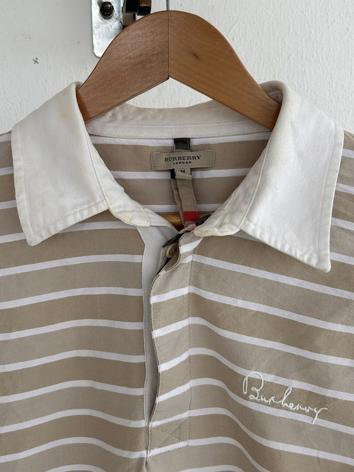Burberry Longsleeve Burberry Brit Vintage Size US L / EU 52-54 / 3 - 3 Thumbnail