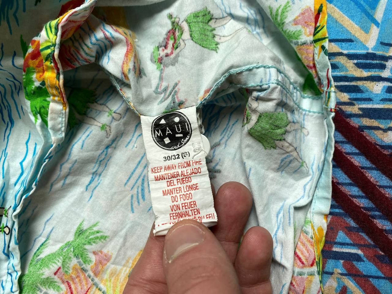 Vintage Vintage Maui And Sons HAWAIIIAN Cotton Rayon Shirt Size US S / EU 44-46 / 1 - 3 Thumbnail