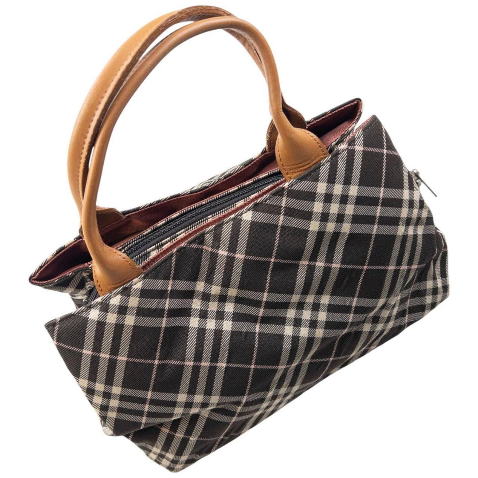 Burberry Vintage 2000s Burberry Blue Label Nova Check Handbag Size ONE SIZE - 6 Thumbnail