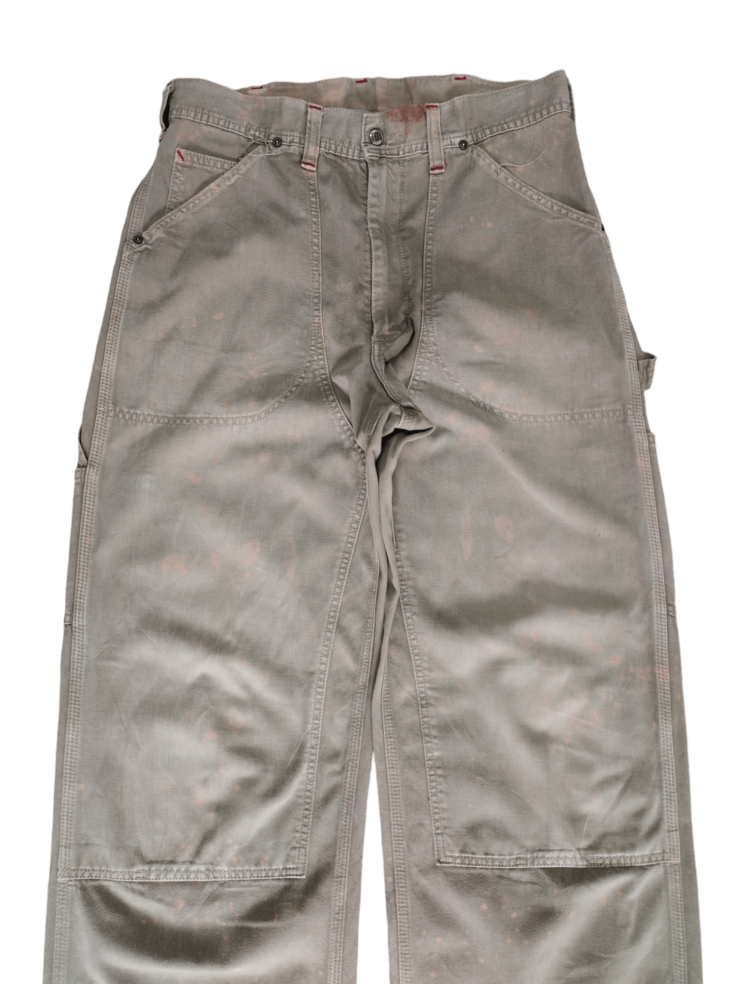 Comme des Garcons × Undercover Baggy Jean Edwin 101 Double Knee Carpenter Distress Wide Leg Size US 32 / EU 48 - 10 Thumbnail