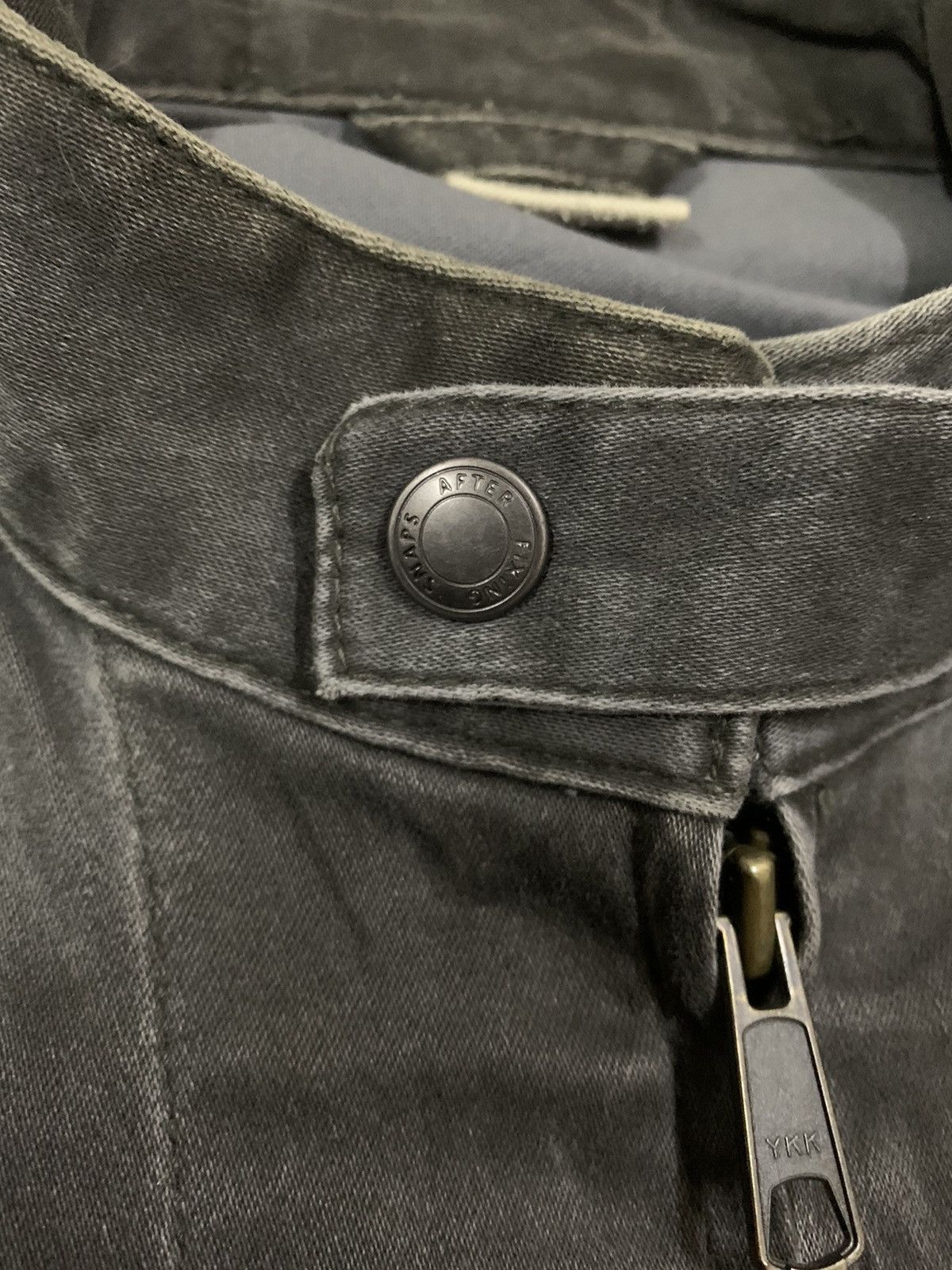KMRii Vintage Japanese Brand Faded Canvas Biker-Punk Style Jacket Size US M / EU 48-50 / 2 - 7 Thumbnail