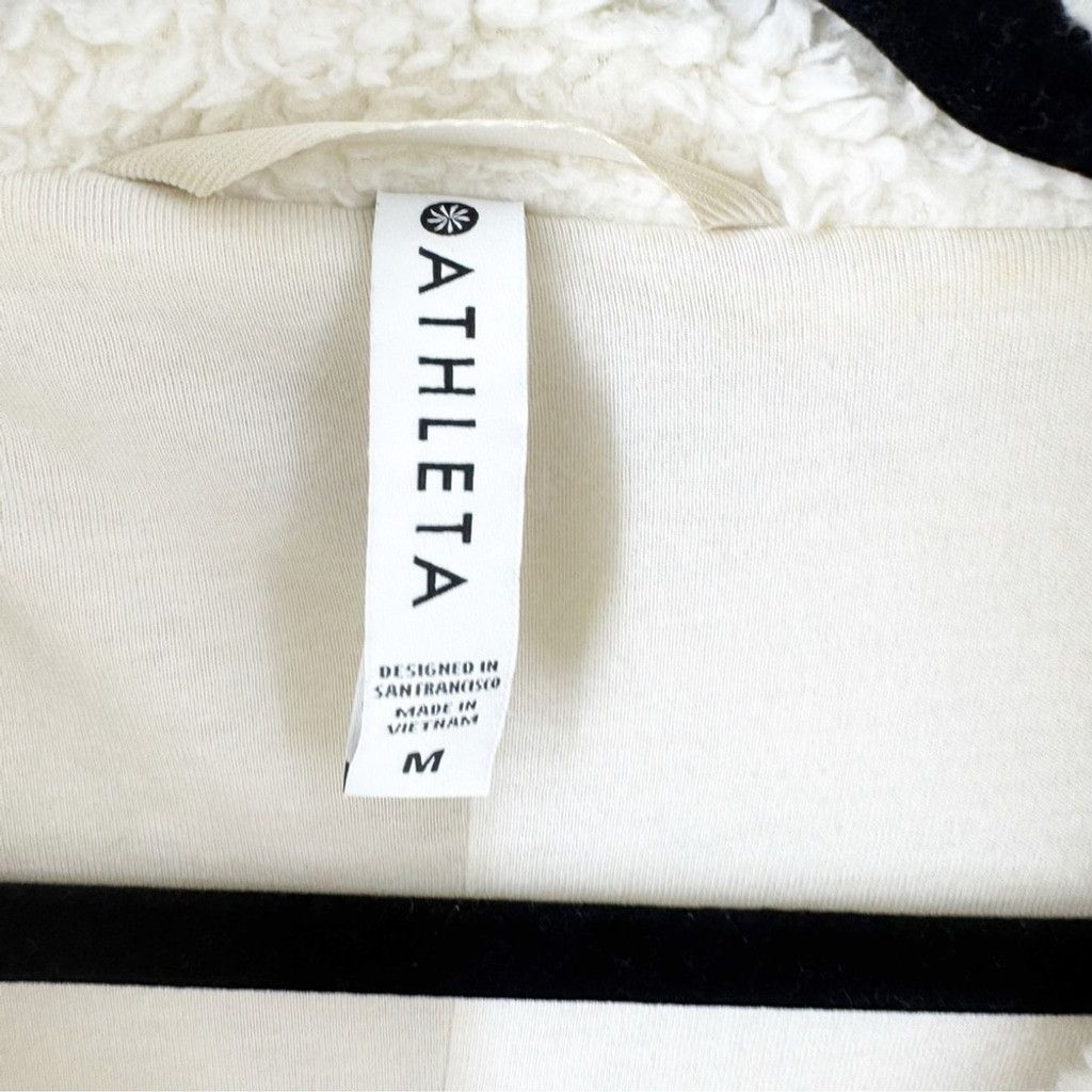 Athleta Athleta Willow Fleece Sherpa Jacket | Sz M Size M / US 6-8 / IT 42-44 - 9 Thumbnail