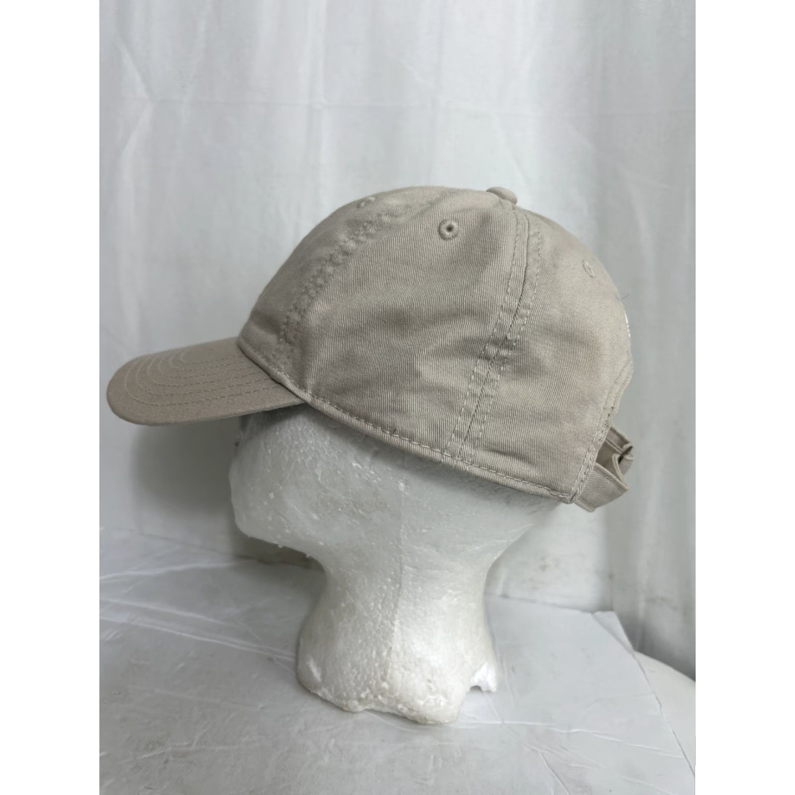 Adidas Adidas Dad Hat Beige Strap Back Cotton Adjustable Trefoil Hat Men One Size Beige Baseball Cap Size ONE SIZE - 6 Thumbnail