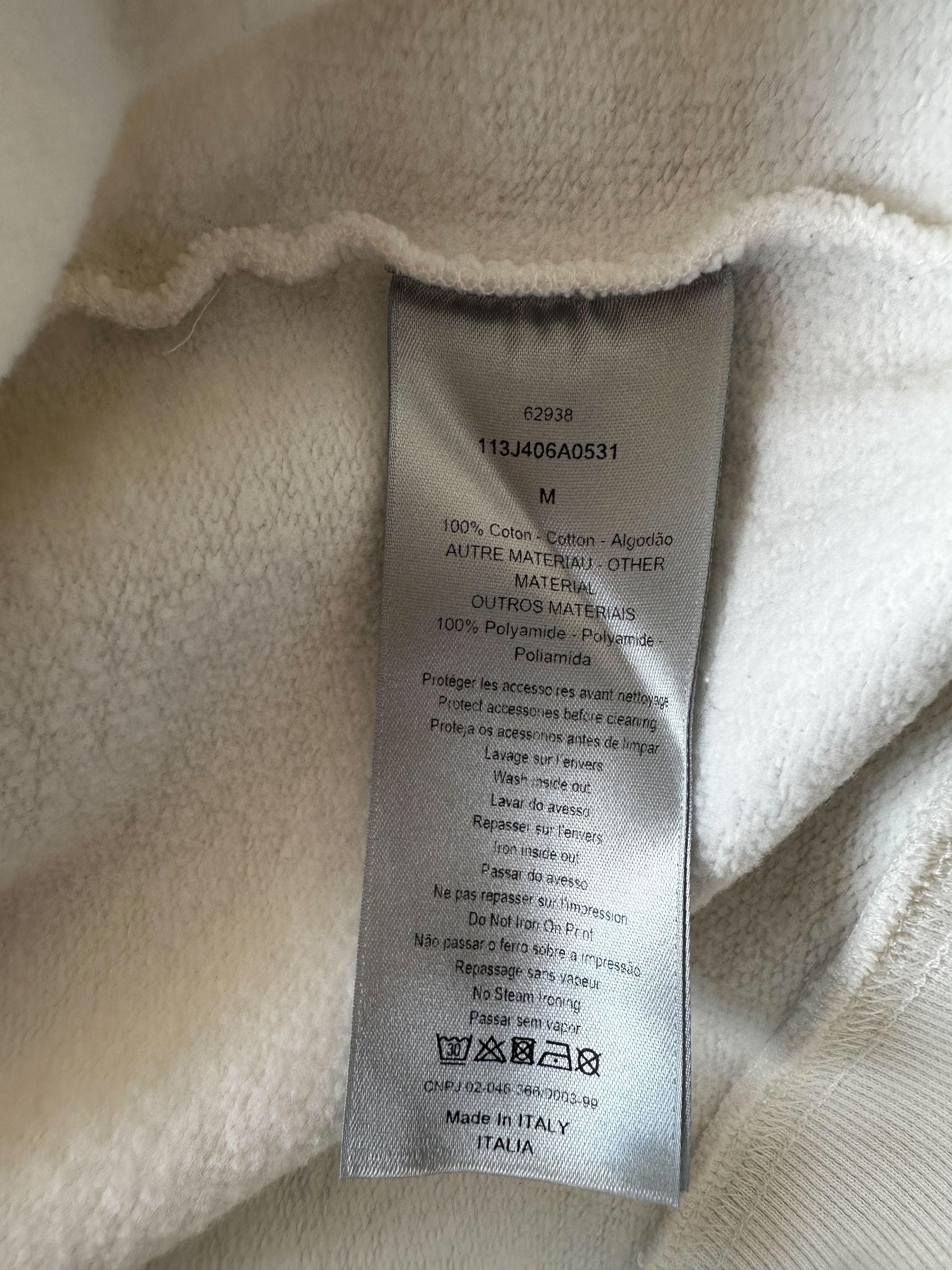 Dior Dior White & Purple Oblique Hoodie Anorak Size US M / EU 48-50 / 2 - 5 Thumbnail