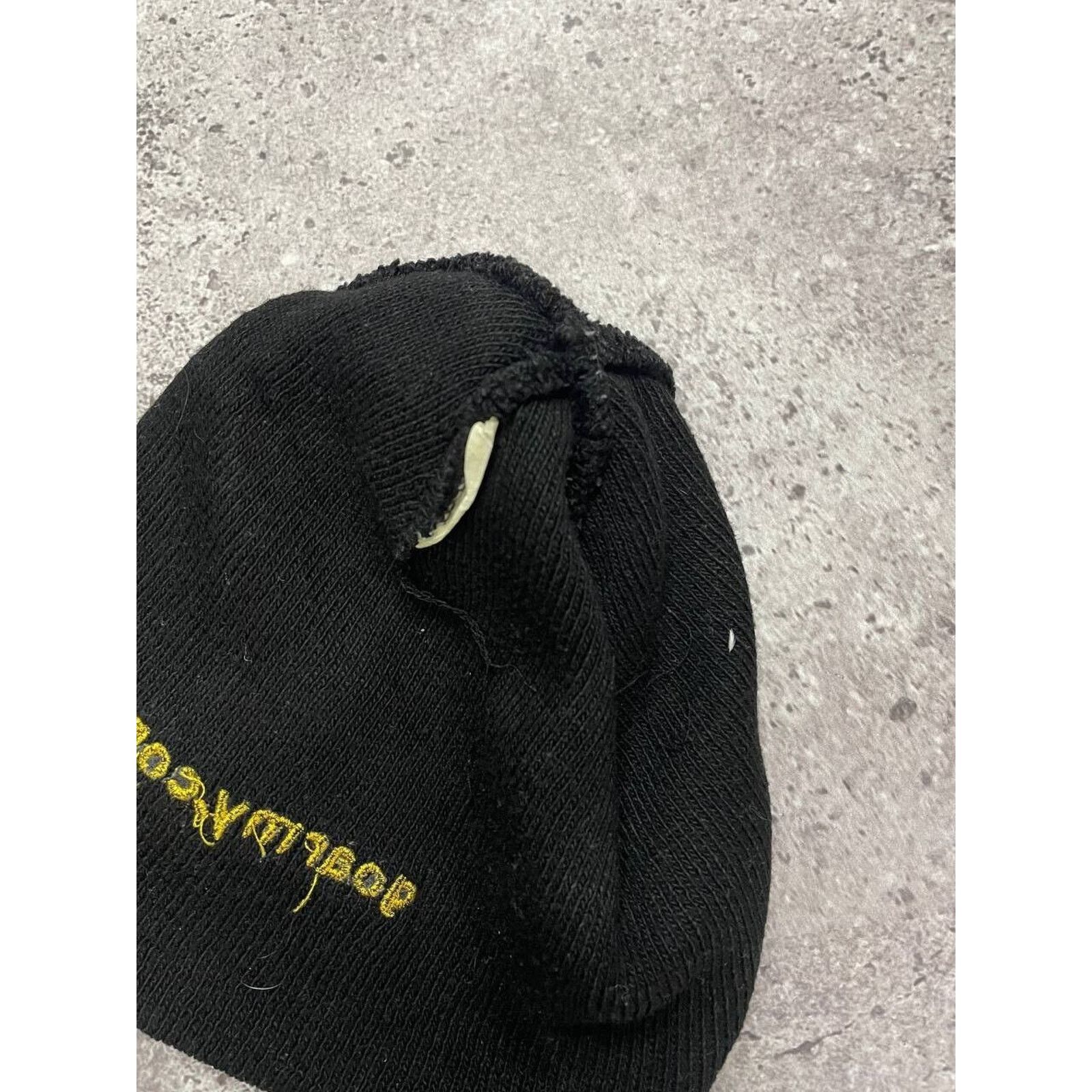 Vintage Vintage U.S. Army Black Knit Beanie Hat goarmy.com Logo Size ONE SIZE - 5 Thumbnail