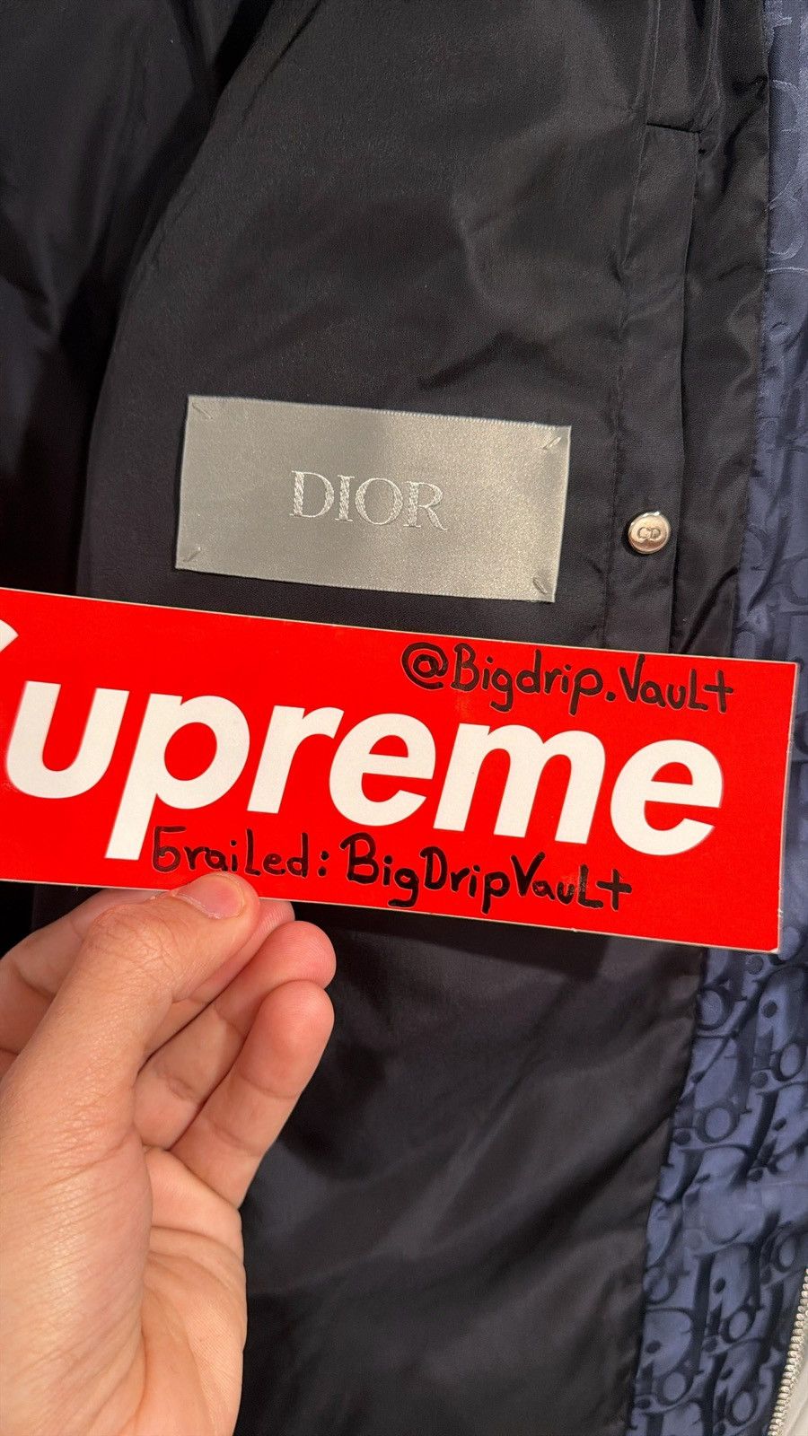 Dior Dior Oblique Down Jacket Size US S / EU 44-46 / 1 - 6 Thumbnail