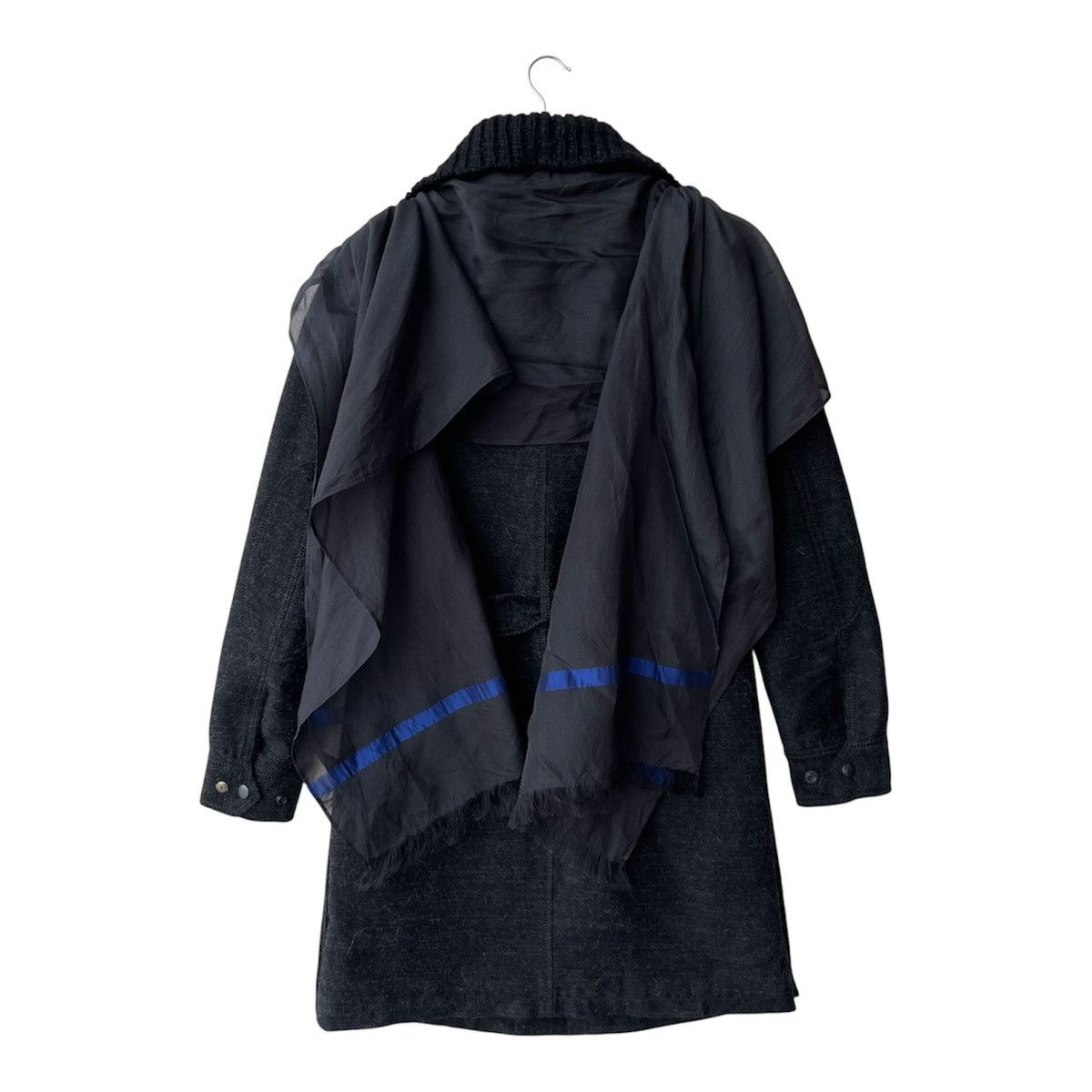 Maison MIHARA YASUHIRO Archive Mihara Yasuhiro Hybrid Wool-Silk Field Coat Size US S / EU 44-46 / 1 - 6 Thumbnail