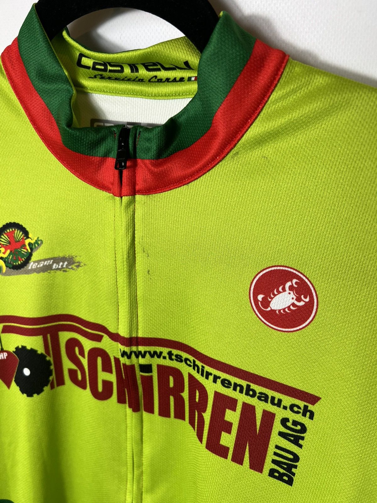 Vintage Vintage sportswear Castelli Portugal Cycling cycle Jersey Size US L / EU 52-54 / 3 - 6 Thumbnail