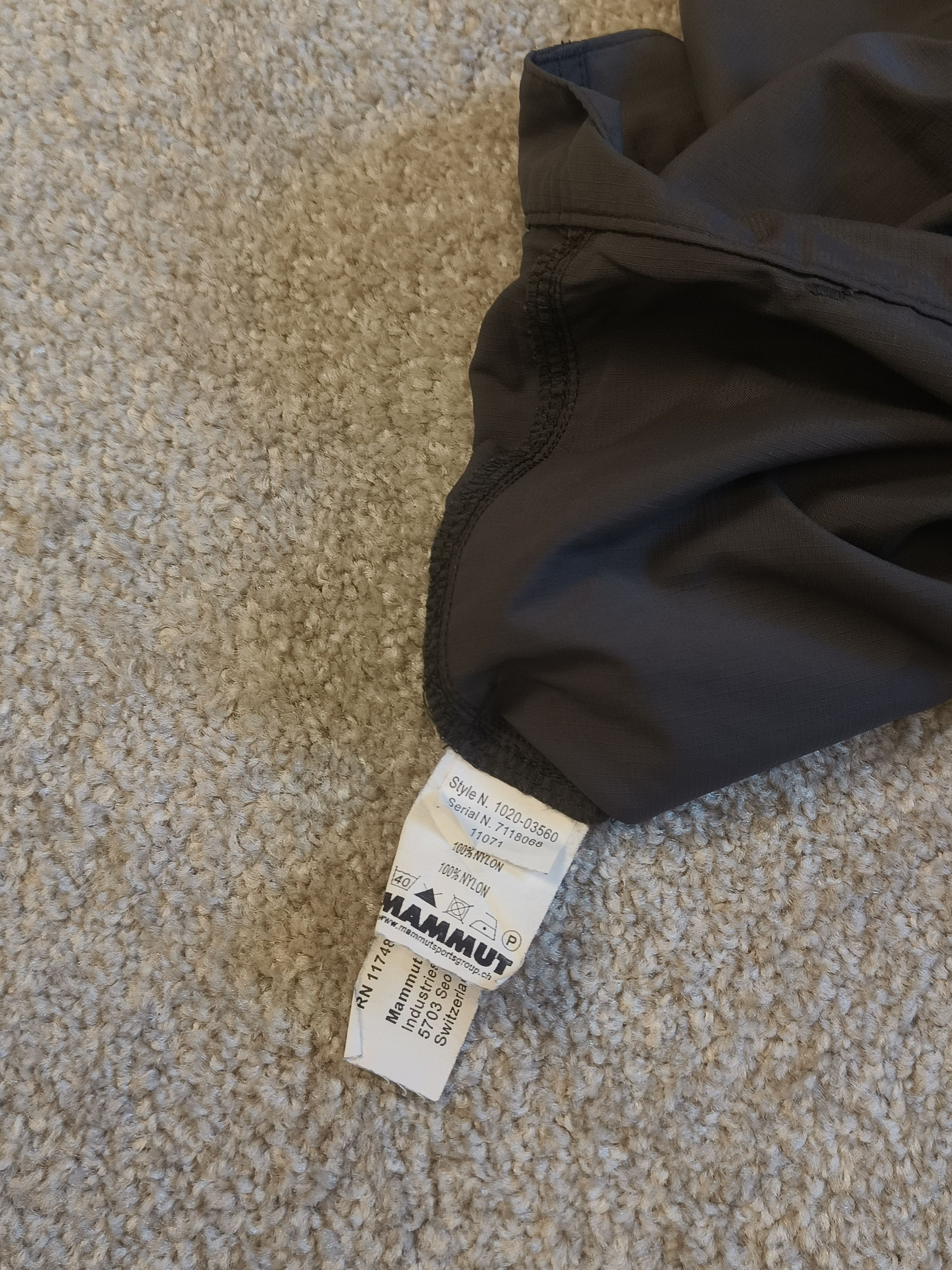 Mammut Mammut Outdoor Hiking Nylon Swiss Shorts Size US 35 - 5 Thumbnail