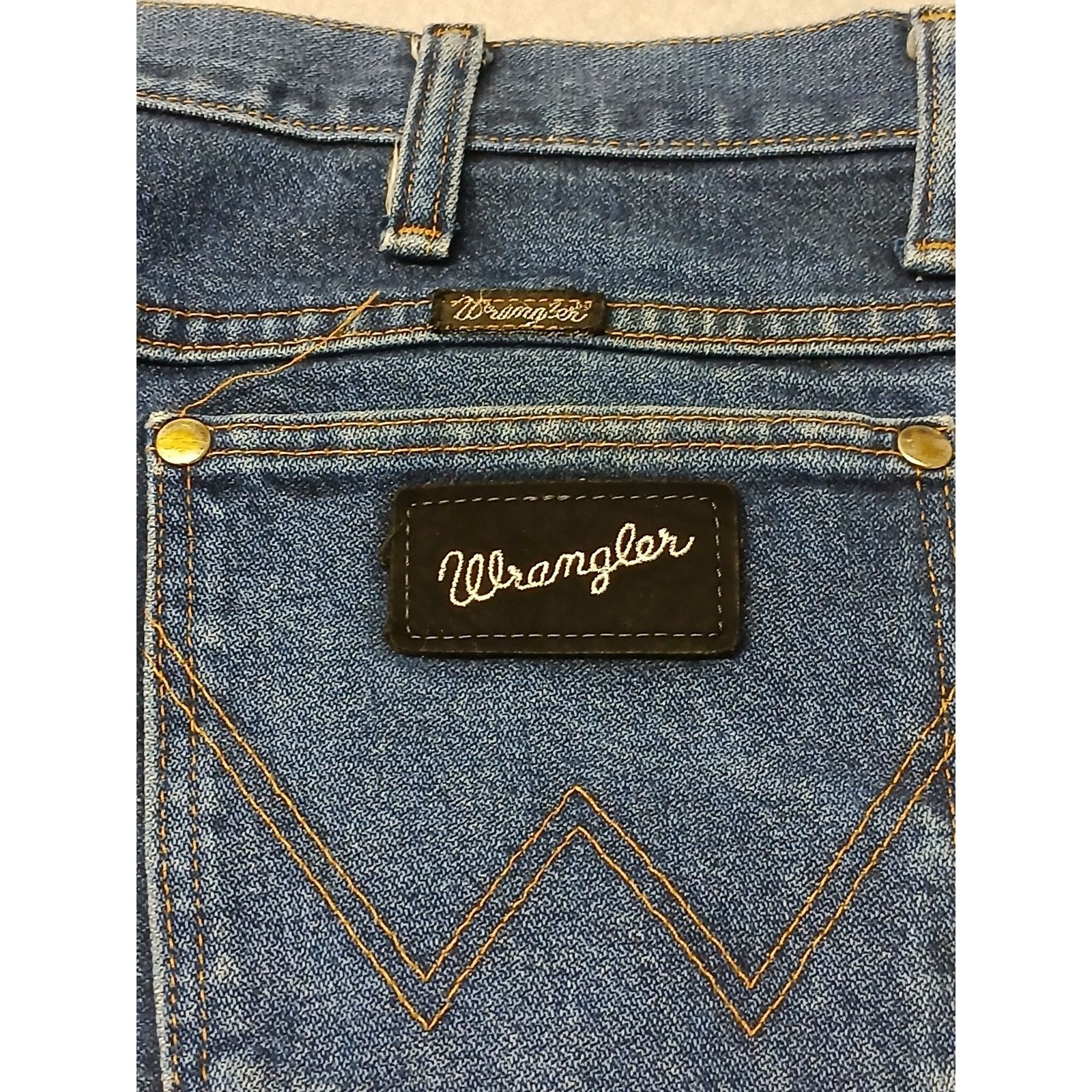 Wrangler Wrangler Jeans Mens (36x32) Blue Denim Sliver 933SEDD Jeans Size US 36 / EU 52 - 8 Thumbnail
