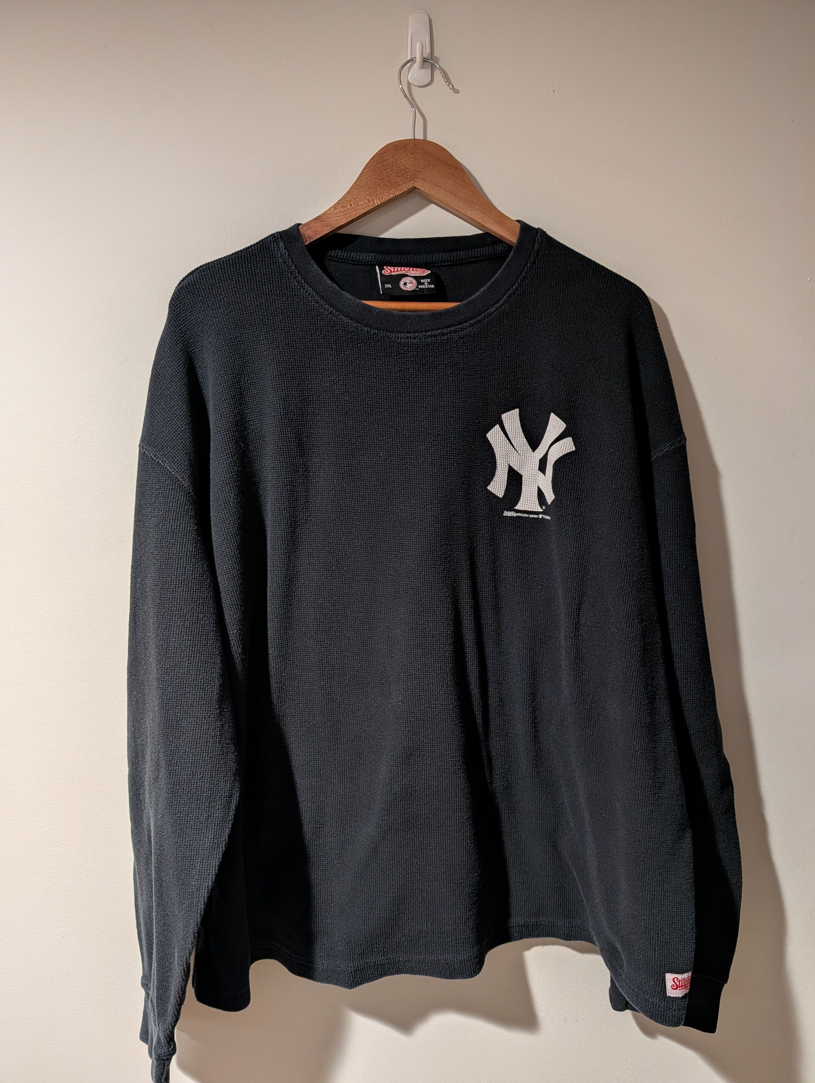 MLB Vintage 2009 New York Yankees Stitches MLB Thermal Mens Size US XXL / EU 58 / 5 - 1 Thumbnail