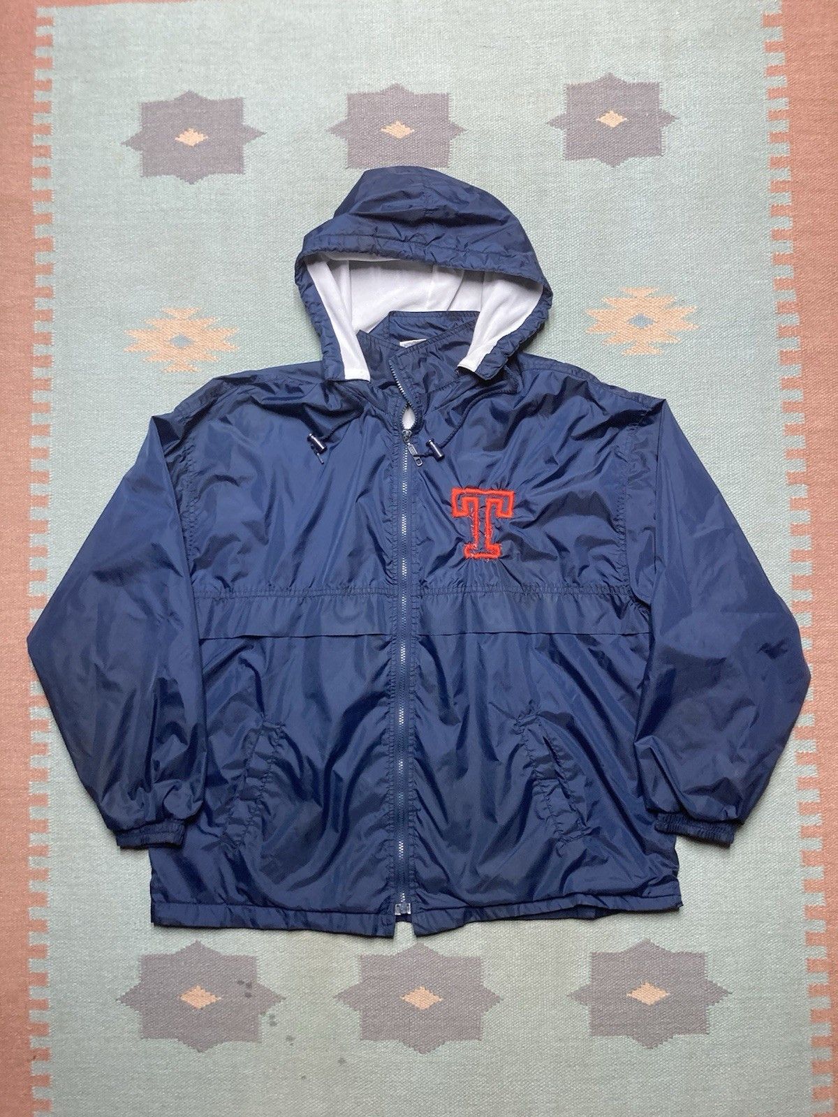 Vintage 90s windbreaker jacket tennessee volunteers UT hoodie XL Size US XL / EU 56 / 4 - 1 Thumbnail