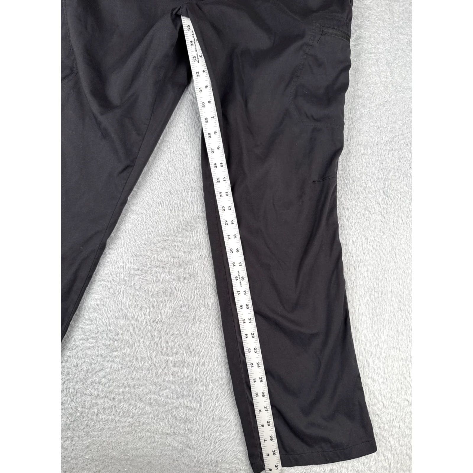 Wrangler Wrangler Pants Men 36x32 Black Nylon Cargo Hiking Straight Leg Outdoor American Mens Size US 36 / EU 52 - 7 Thumbnail