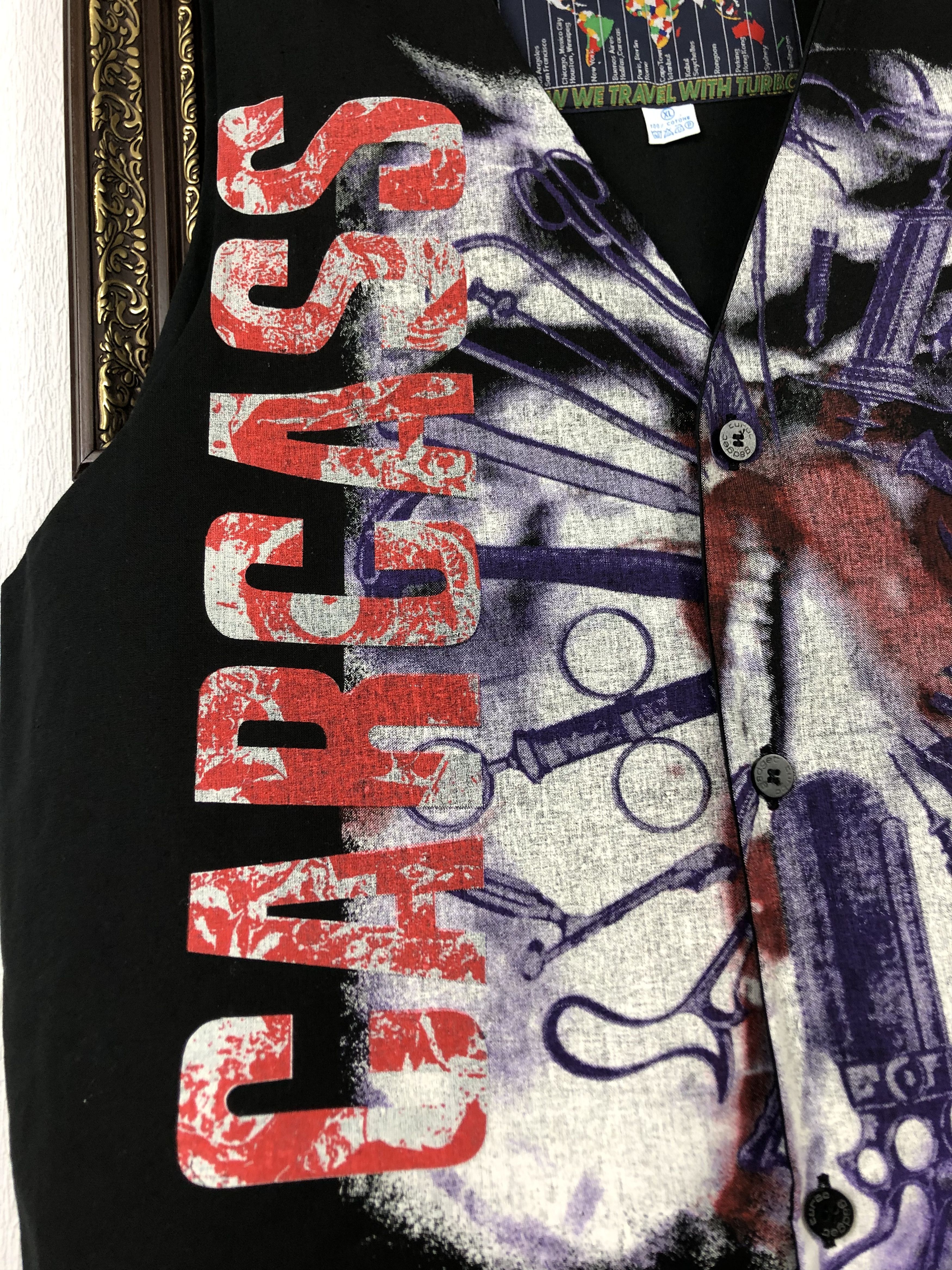 Band Tees × Vintage Vintage Carcass Vest Shirt Death Metal Hardcore Grind Core Size US XL / EU 56 / 4 - 5 Thumbnail