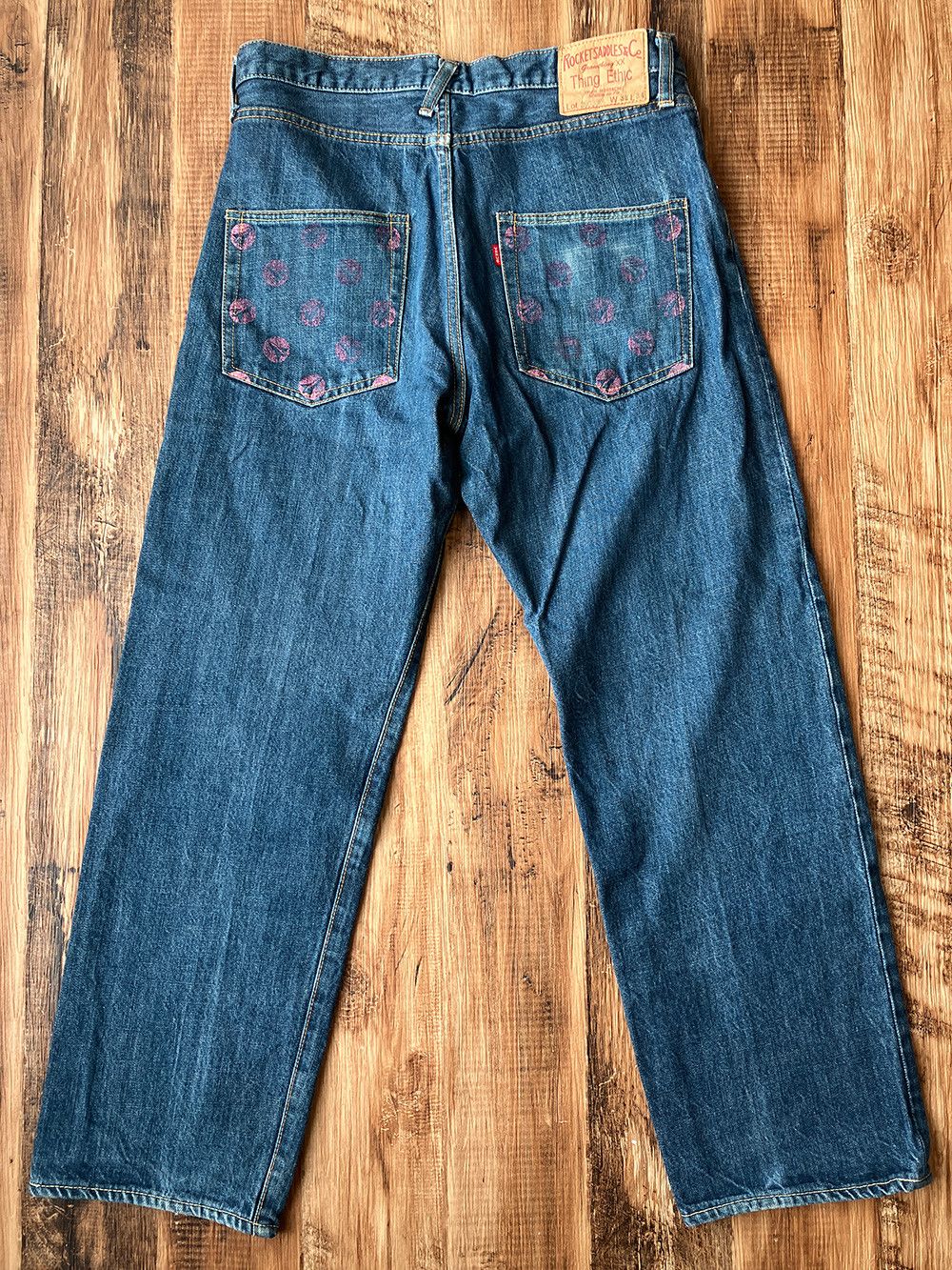 Japanese Brand ROCKETS 2002XX W31 X L29 Rare Japanese Jeans Size US 31 - 1 Thumbnail