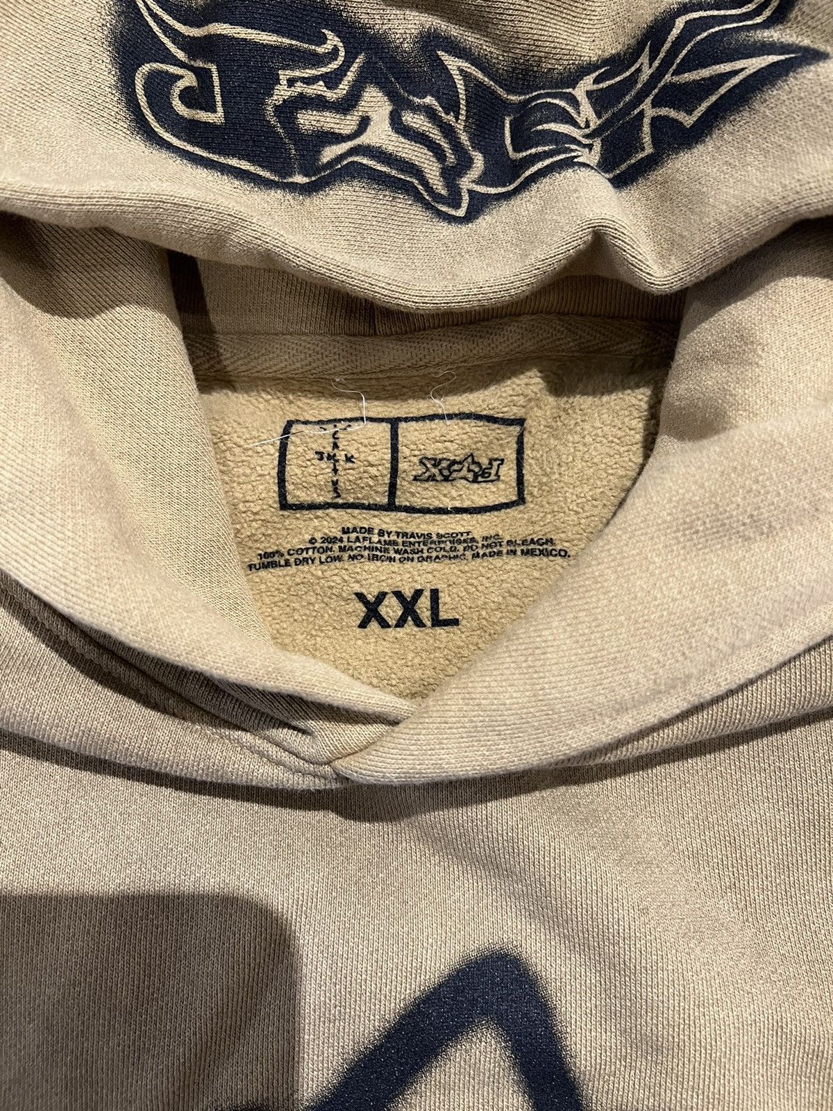 Fox Racing × Travis Scott Travis Scott Fox Racing Hoodie Olive Size US XXL / EU 58 / 5 - 3 Thumbnail