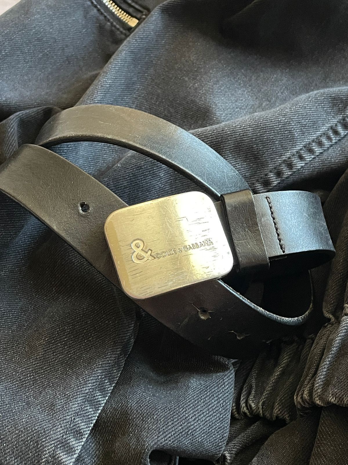 Dolce & Gabbana Dolce & Gabbana Vintage Leather Belt Size ONE SIZE - 2 Thumbnail