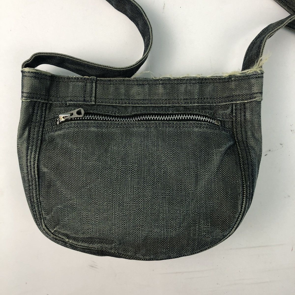 Porter ‼️YES‼️ PORTER DISTRESSED DENIM CROSSBODY SLING BAG Size ONE SIZE - 2 Thumbnail