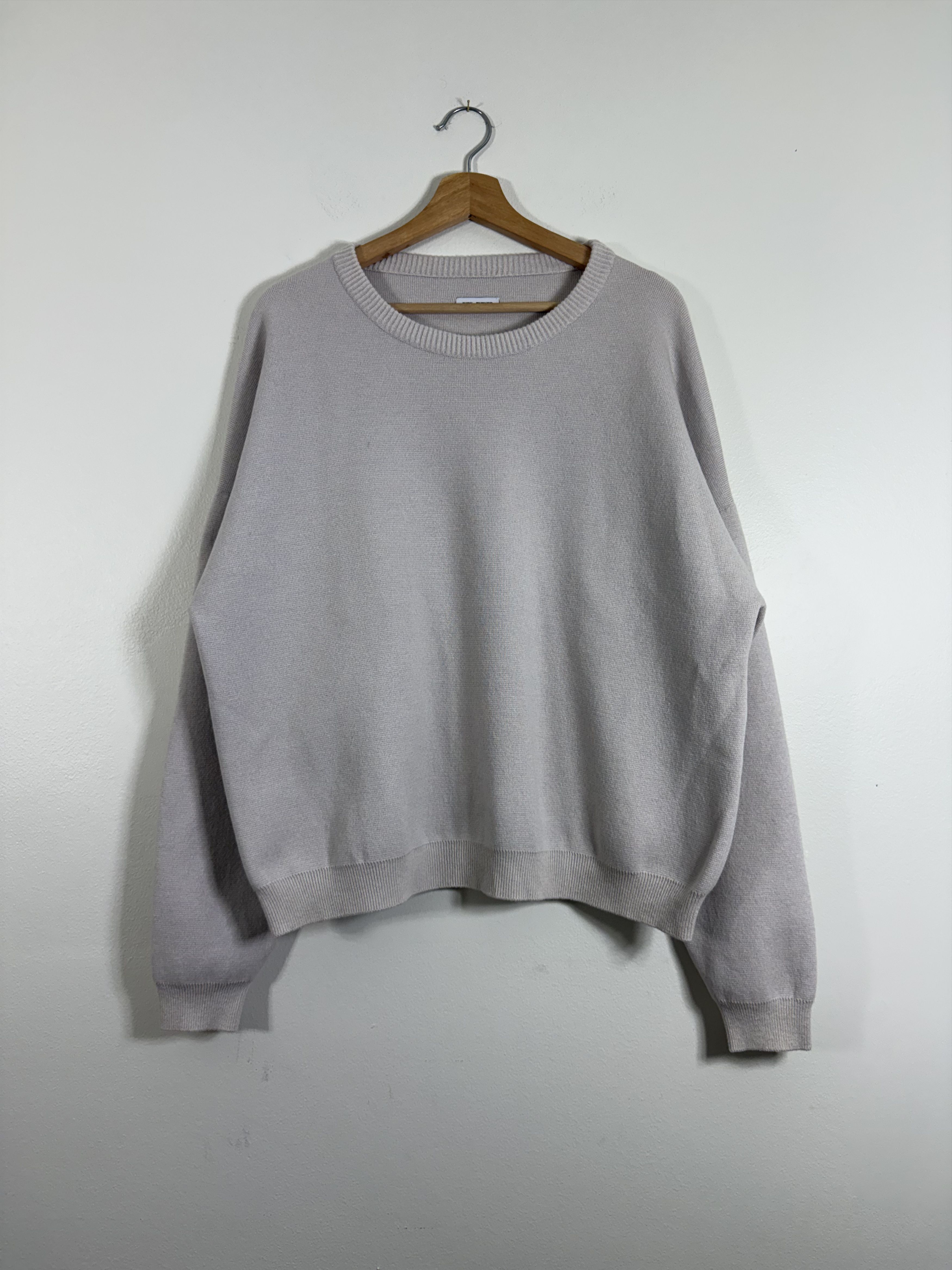 Judy Turner Cashmere Off White Sweater Size US L / EU 52-54 / 3 - 4 Thumbnail