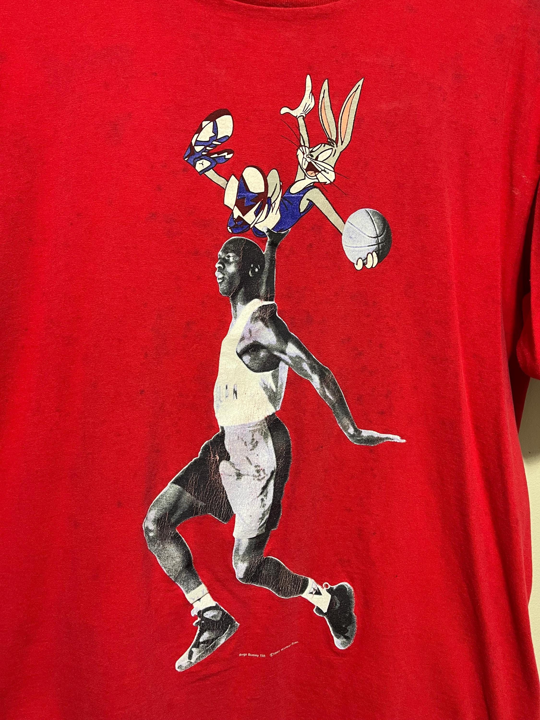Nike Vintage Michael Jordan Air Jordan Hare Jordan Nike T-shirt Size US XL / EU 56 / 4 - 3 Thumbnail