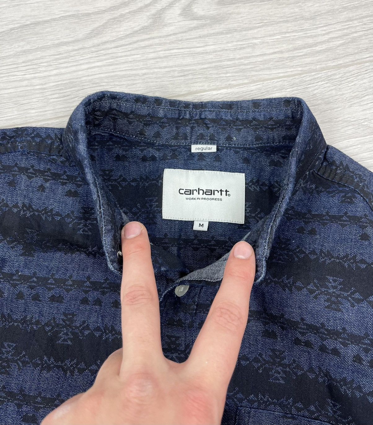 Carhartt Carhartt L/S Webb Cotton Stripes Shirt Size US M / EU 48-50 / 2 - 6 Thumbnail